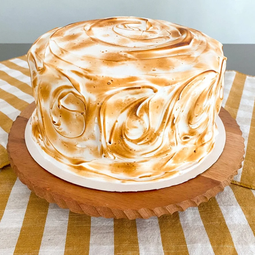 Gluten-free custom birthday cake with buttercream icing