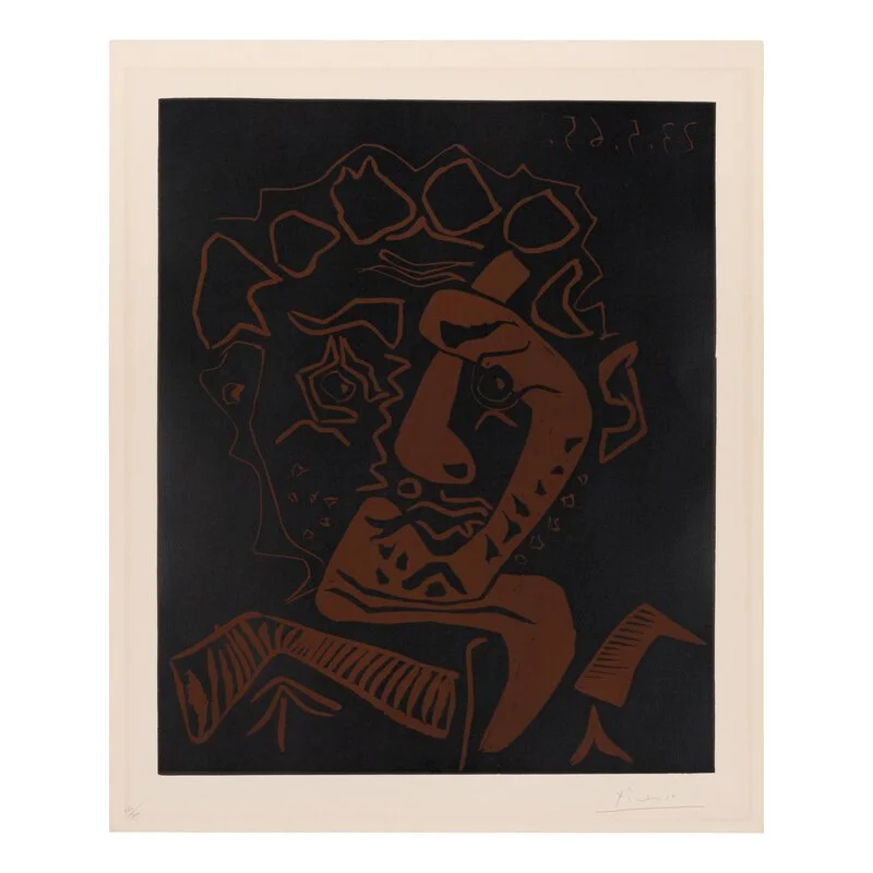 Pablo Picasso
Tête d'Histrion (Le Danseur), 1965