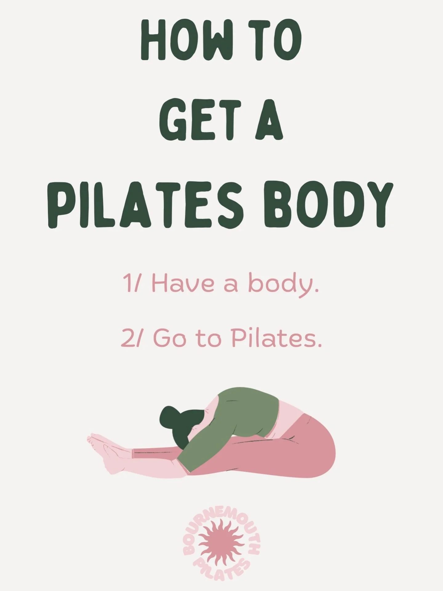 Pilates isn&rsquo;t about looking a certain way &mdash; it&rsquo;s about feeling stronger, moving better, and taking time for you.

All bodies are Pilates bodies 💚

See you on the mat? 🌿

#allbodiesarepilatesbodies #pilatesforall #pilatesuk #pilate