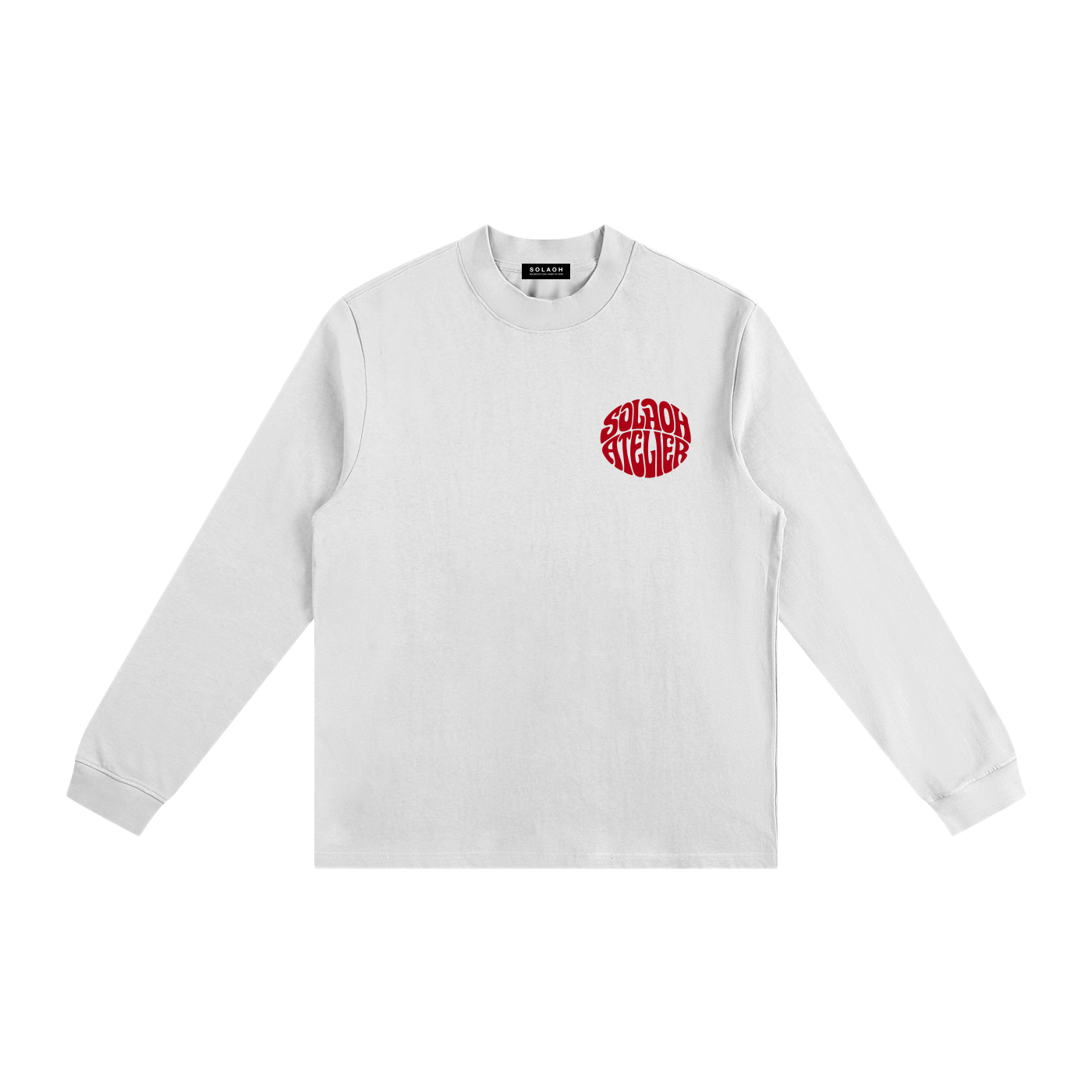 SOLAOH Atelier Retro Mock Neck Sweatshirt