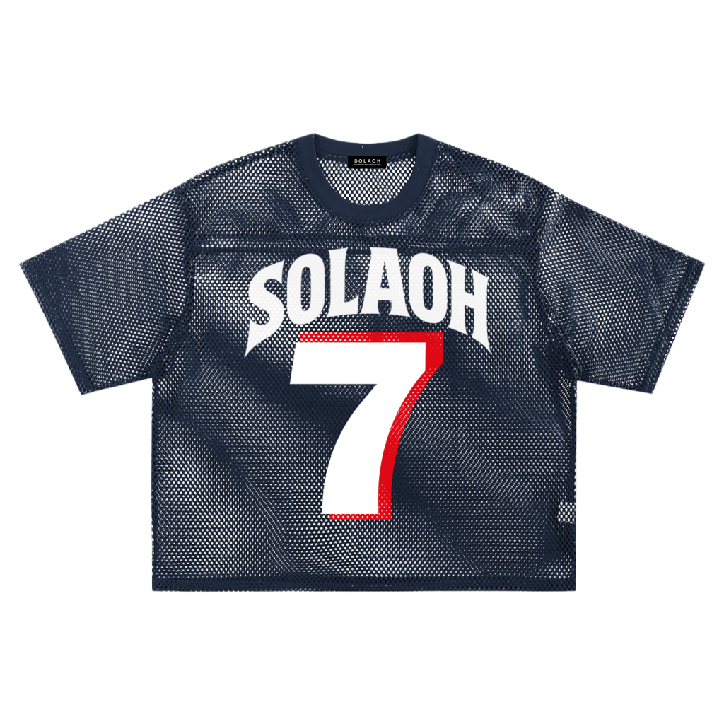 SOLAOH Boxy Net Shirt