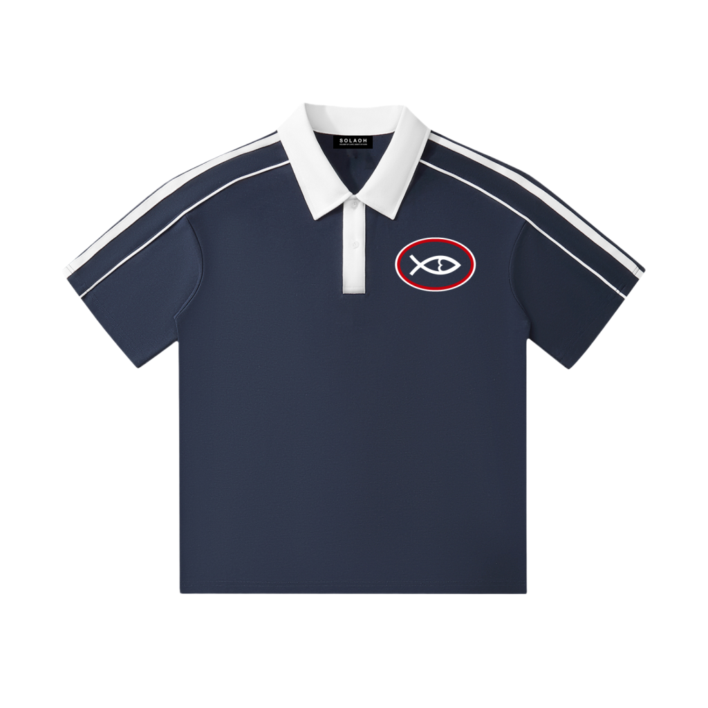 SOLAOH Fishers Short-Sleeve Polo Shirt