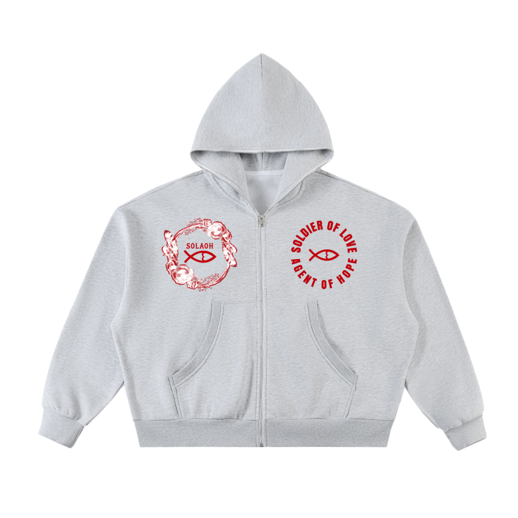 SOLAOH Atelier Full-Zip Hoodie