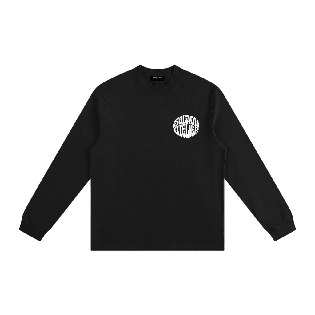 SOLAOH Atelier Retro Mock Neck Sweatshirt