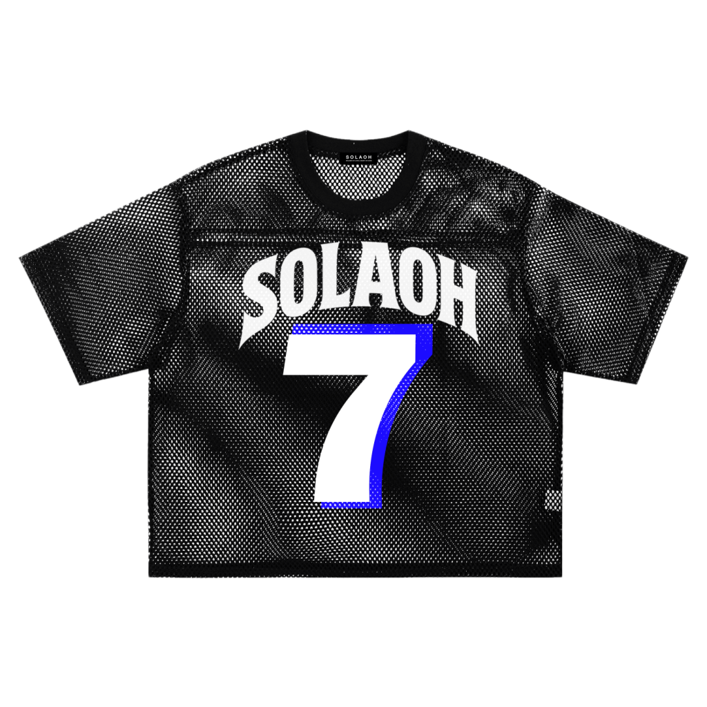 SOLAOH Boxy Net Shirt
