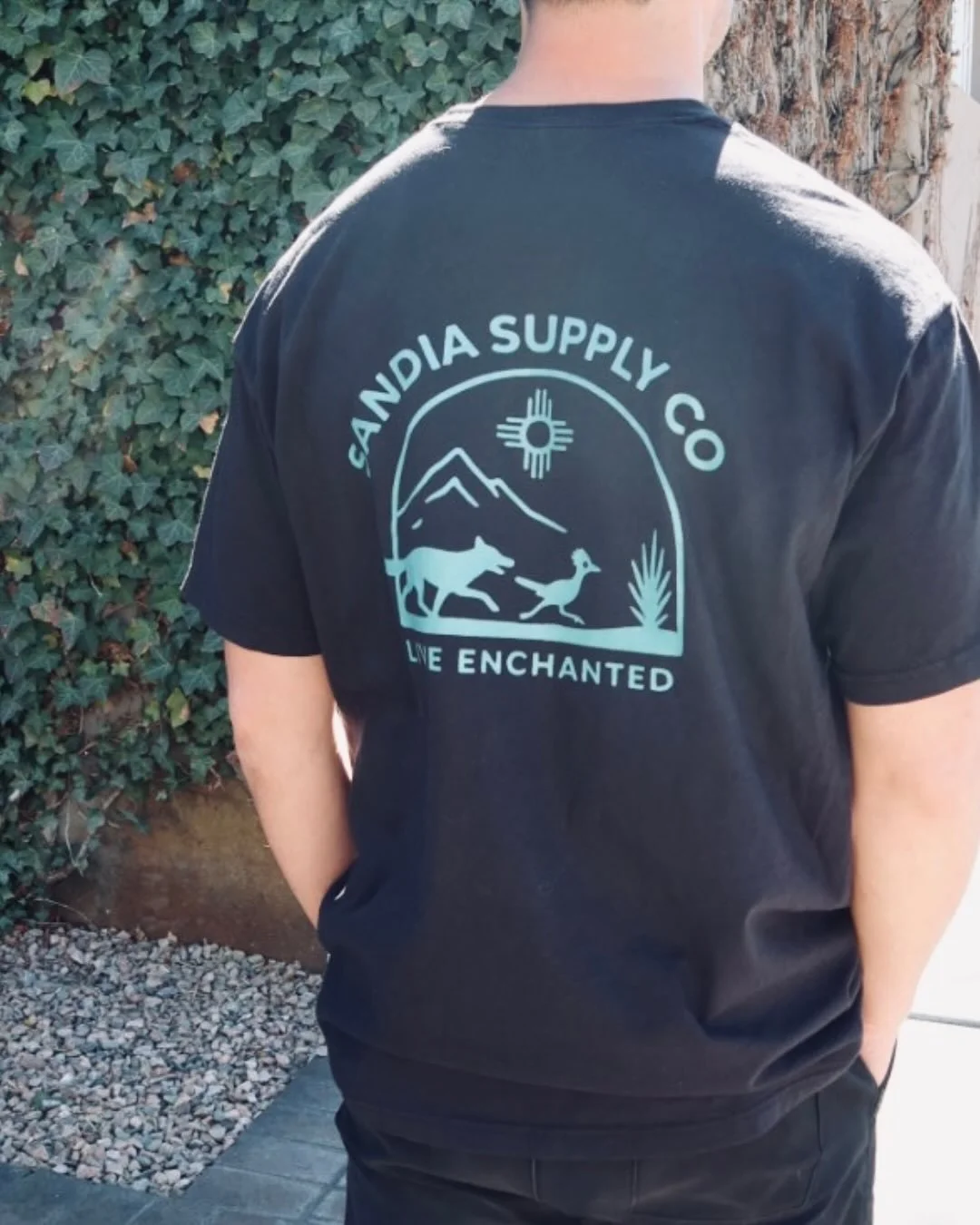 Our Southwest stamp now on a heavyweight T! 🤩 

&bull; 100% ring-spun cotton

&bull; Garment-dyed

&bull; Relaxed fit