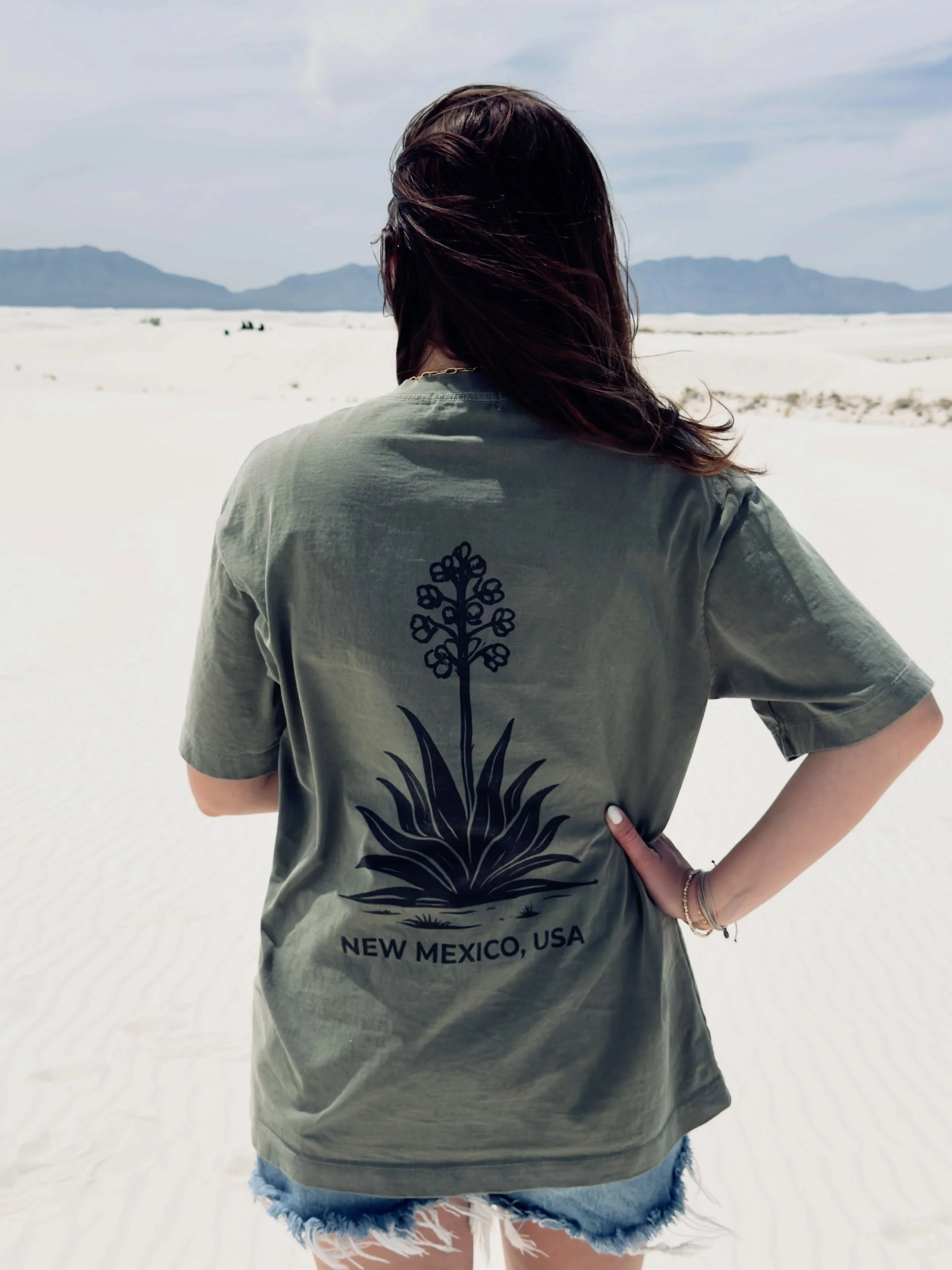Wear a little New Mexico with you wherever you go. 🌄

Shop our collection of New Mexico-inspired clothing and accessories, designed for those who live enchanted! 🦂