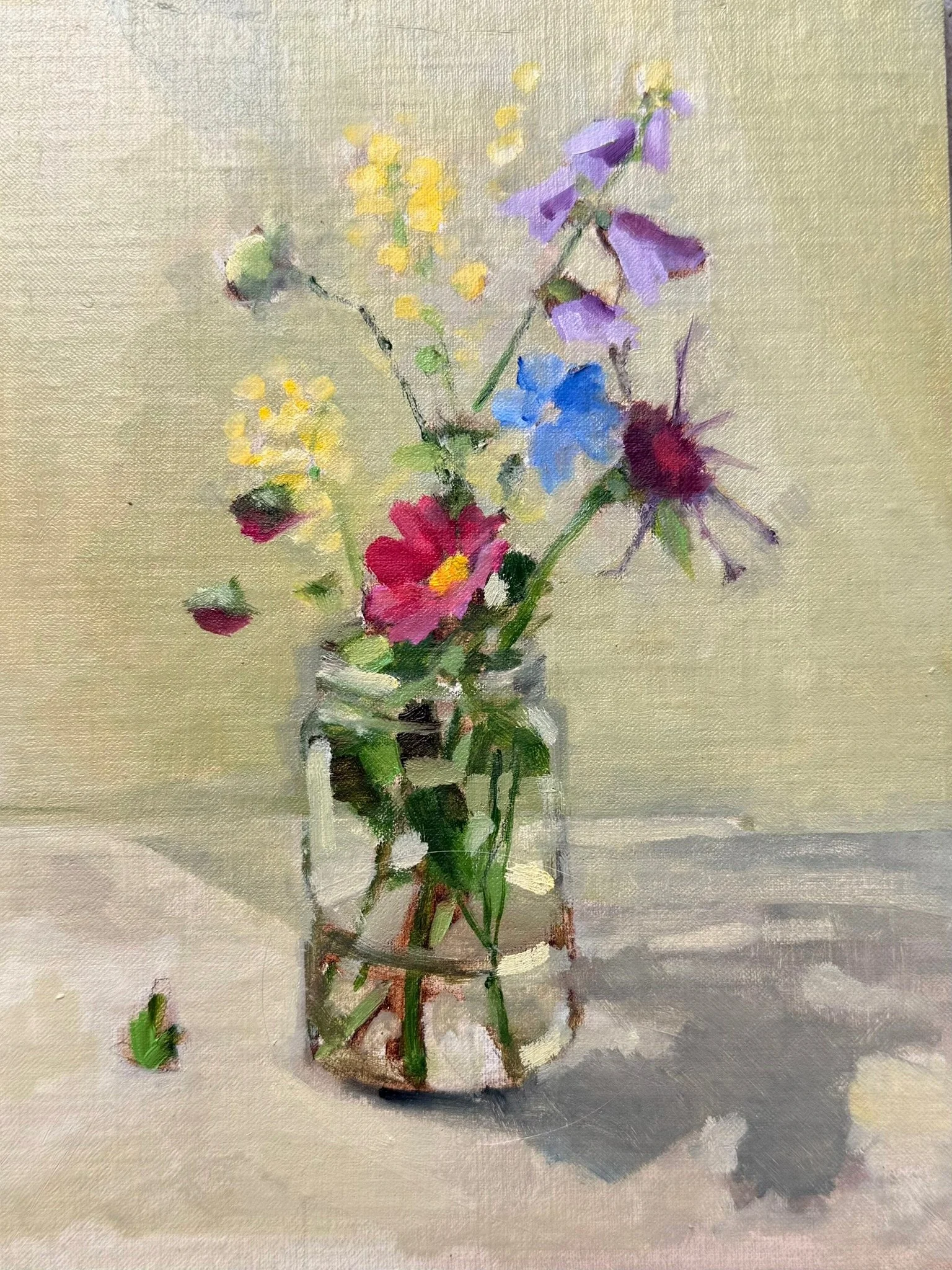 Cosmos & Delphinium