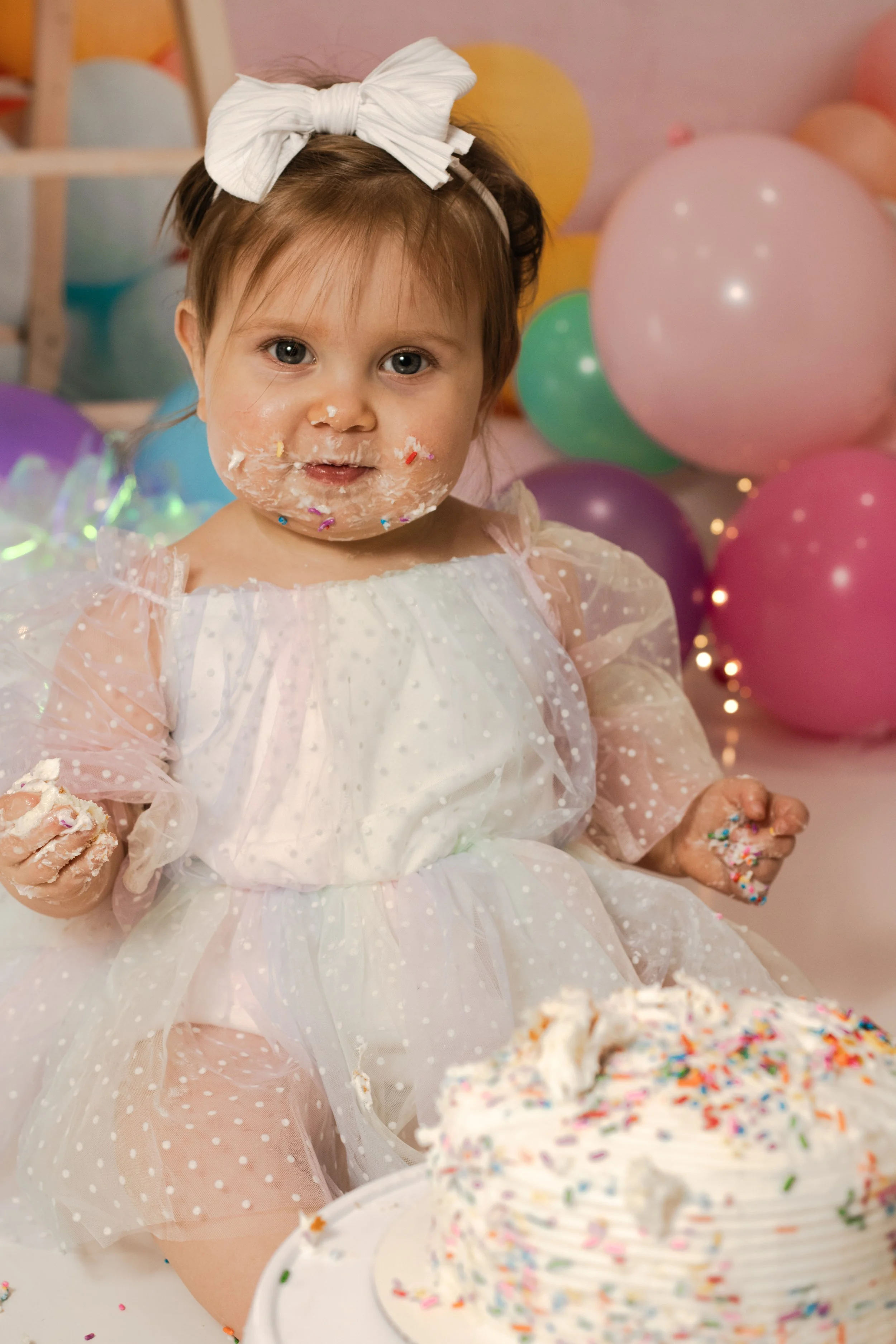 cake smash photography in pittsburgh pa first birthday photo session milestone