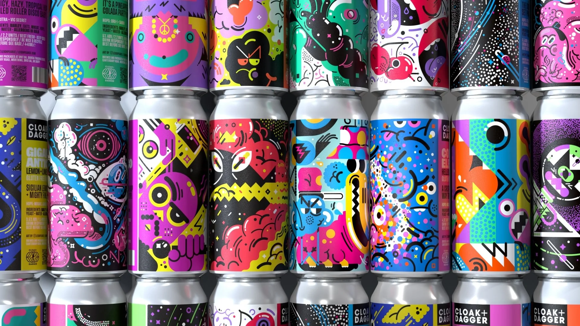 Cloak + Dagger Branding