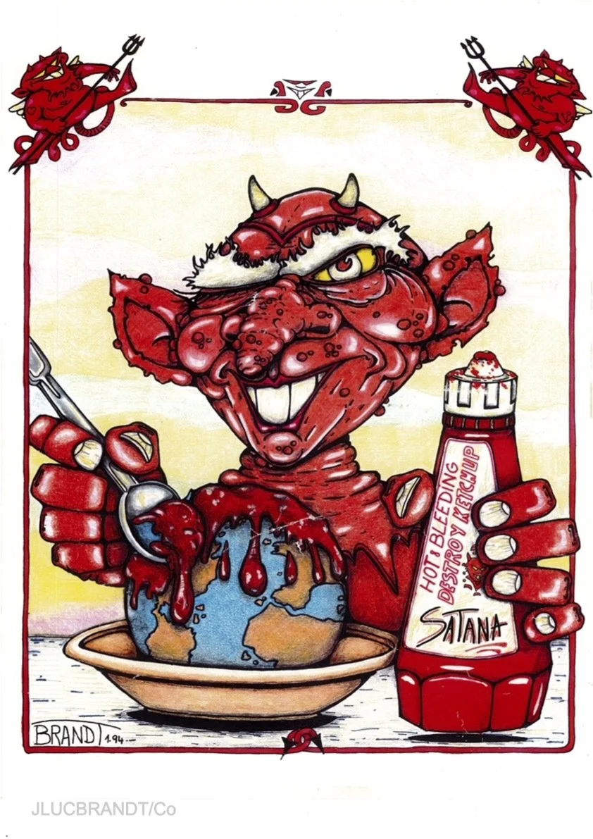 STRIP projet "Une vie en gribouillis" - 1994