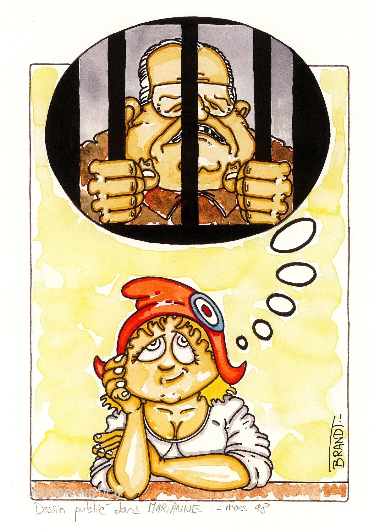 DESSIN "MARIANNE" - 1998