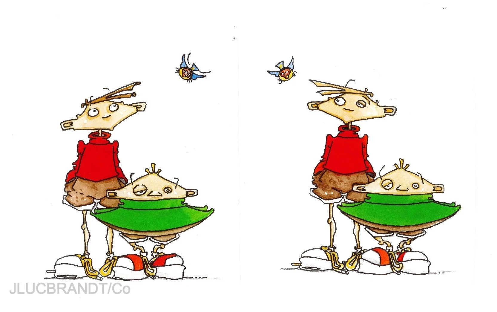 STRIP "Fil et Bul" Magazine CHIC-PLANETE - 2005