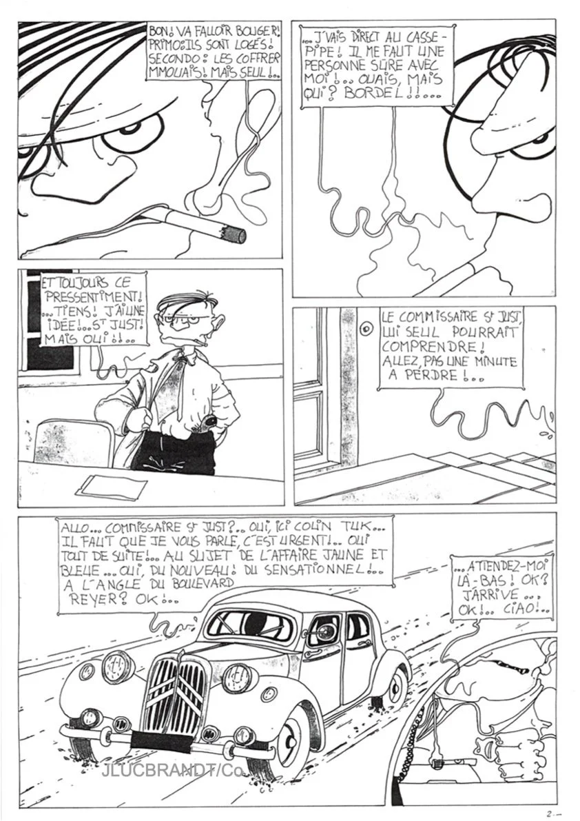 PROJET BD "COLIN TUK" PL.2 - 2001