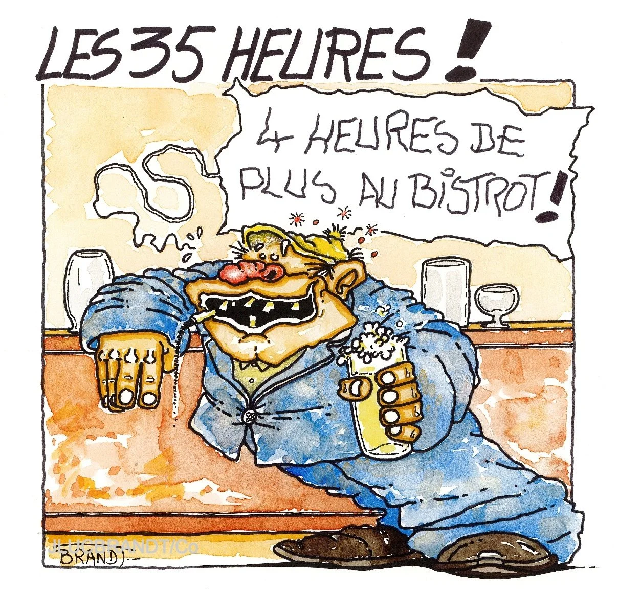 DESSIN POUR "MARIANNE" - 1998