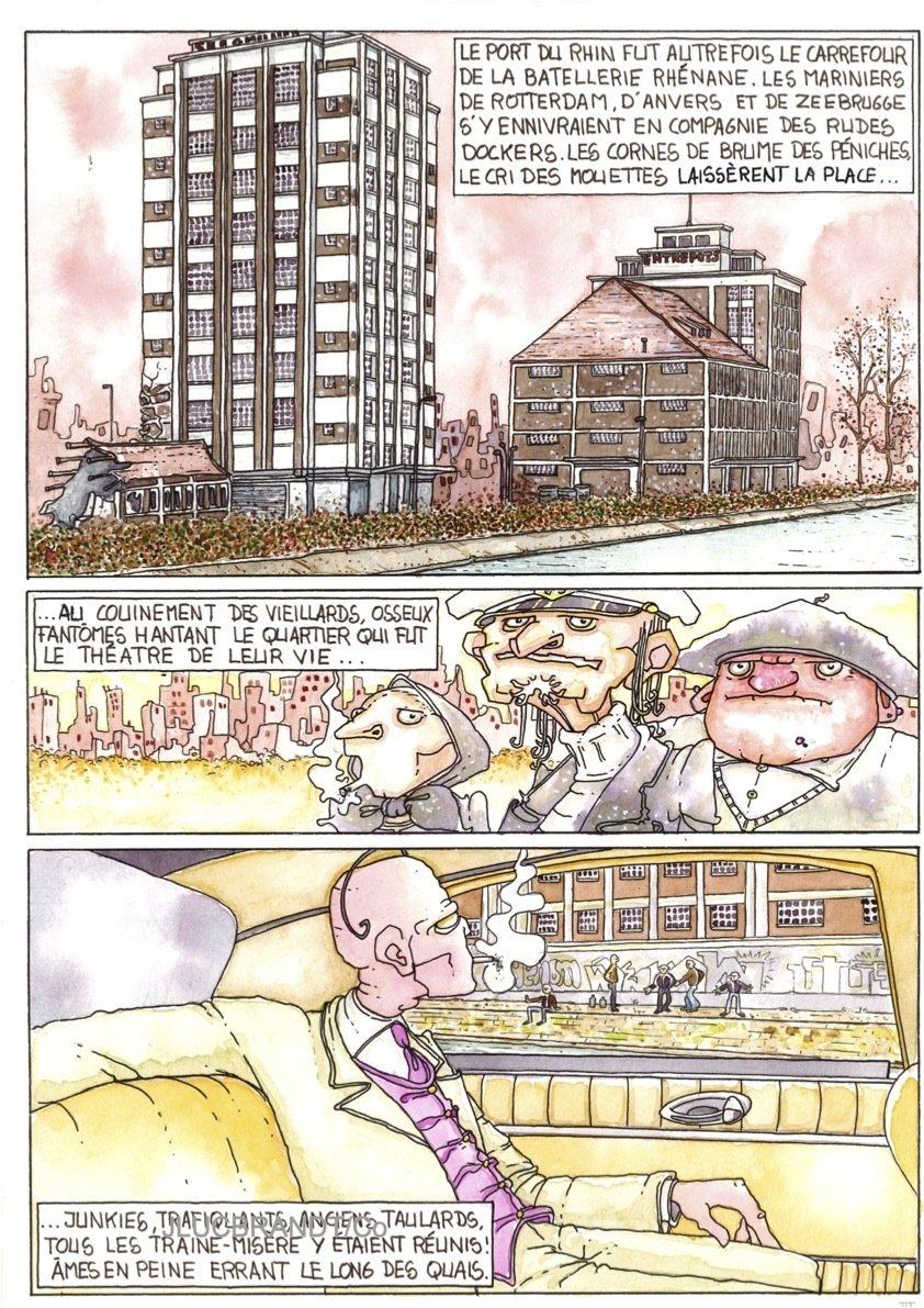PROJET BD "COLIN TUK" - Port du Rhin - PL.2 - 2001