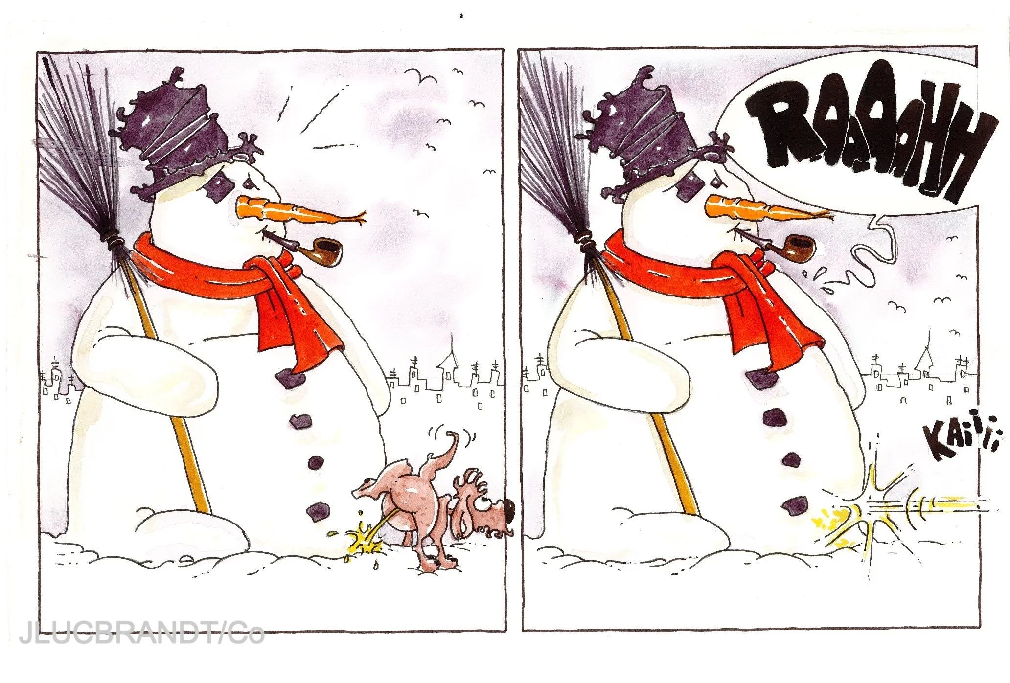 STRIP "Fil et Bul" Magazine CHIC-PLANETE - 2005 PL.1