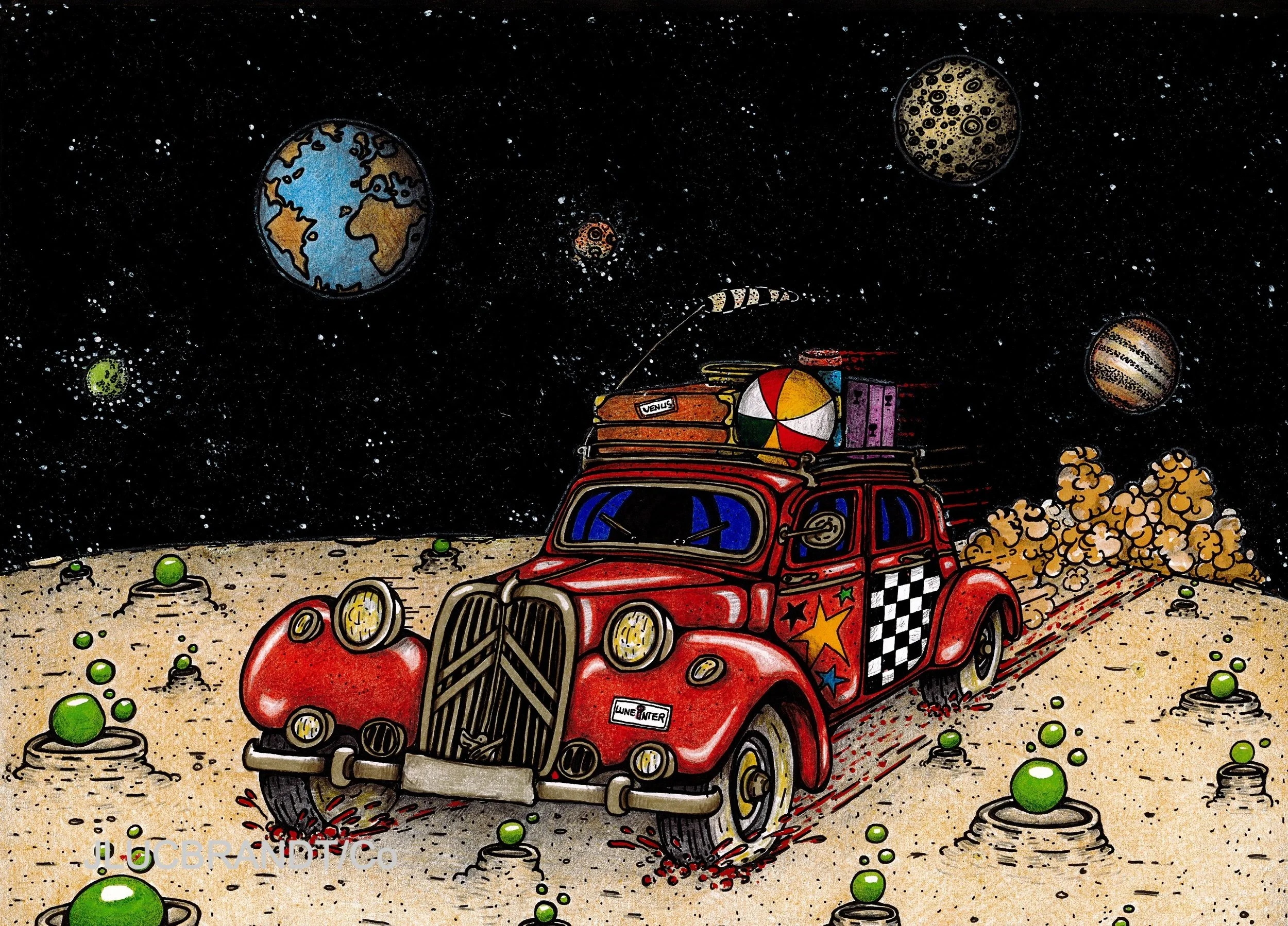 STRIP projet "Une vie en gribouillis" - 1994