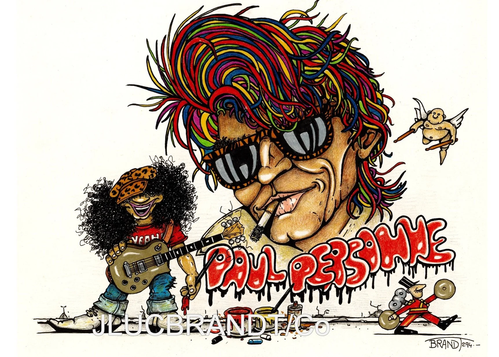 PAUL PERSONNE - Dessin 1994