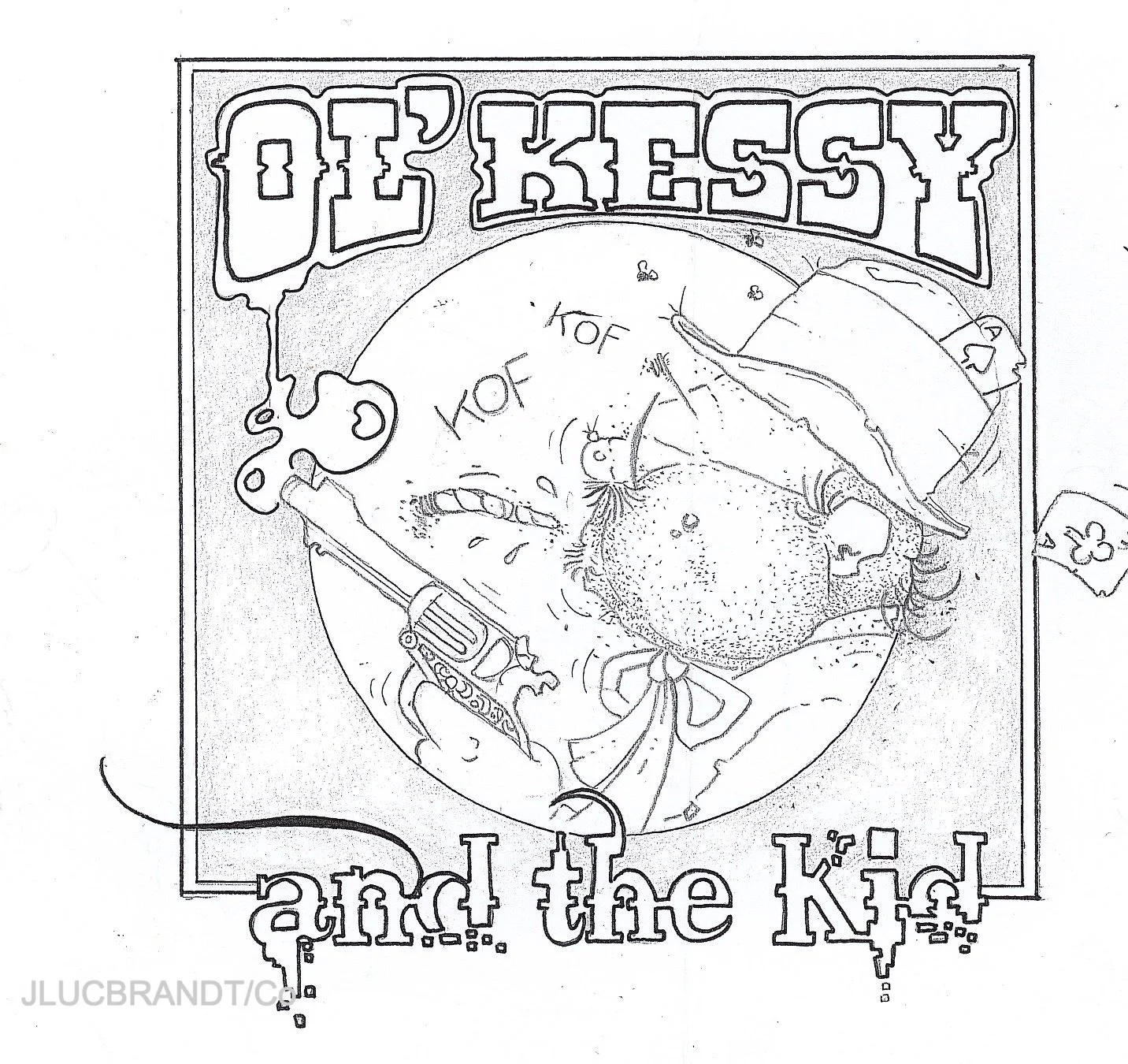 PROJET STRIP "Ol' Kessy and the Kid" - 2016