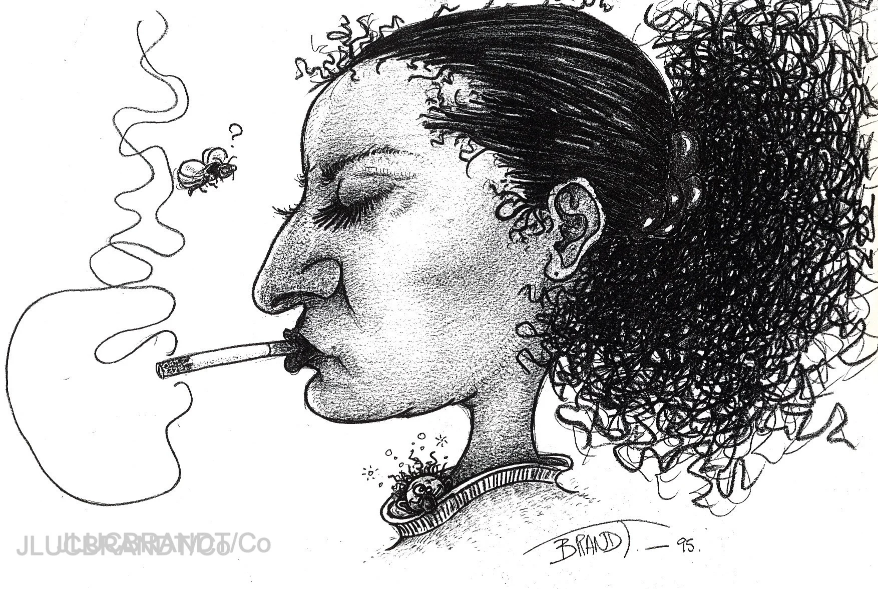 PORTRAIT "Fatima" - 1995