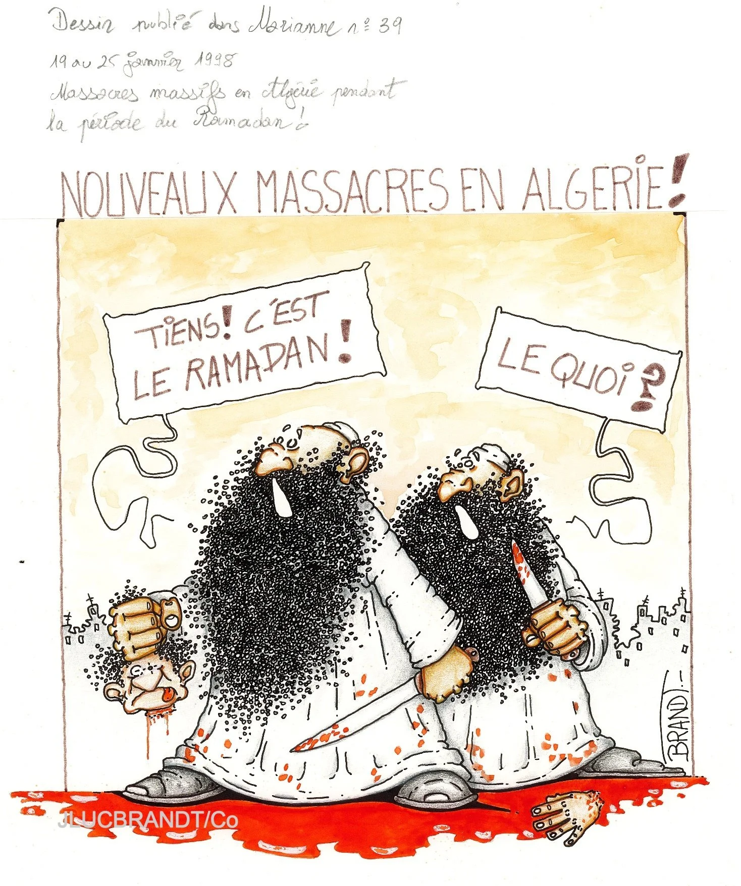 DESSIN "MARIANNE" - 1998