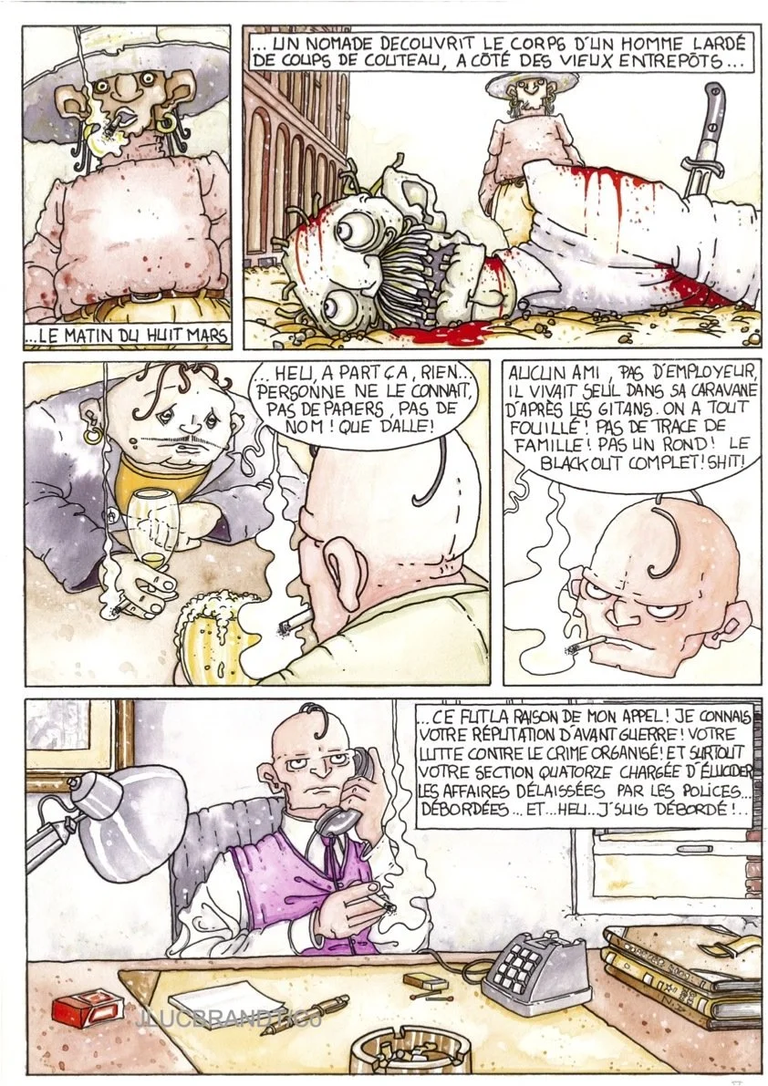 PROJET BD "COLIN TUK" - Port du Rhin - PL.4 - 2001