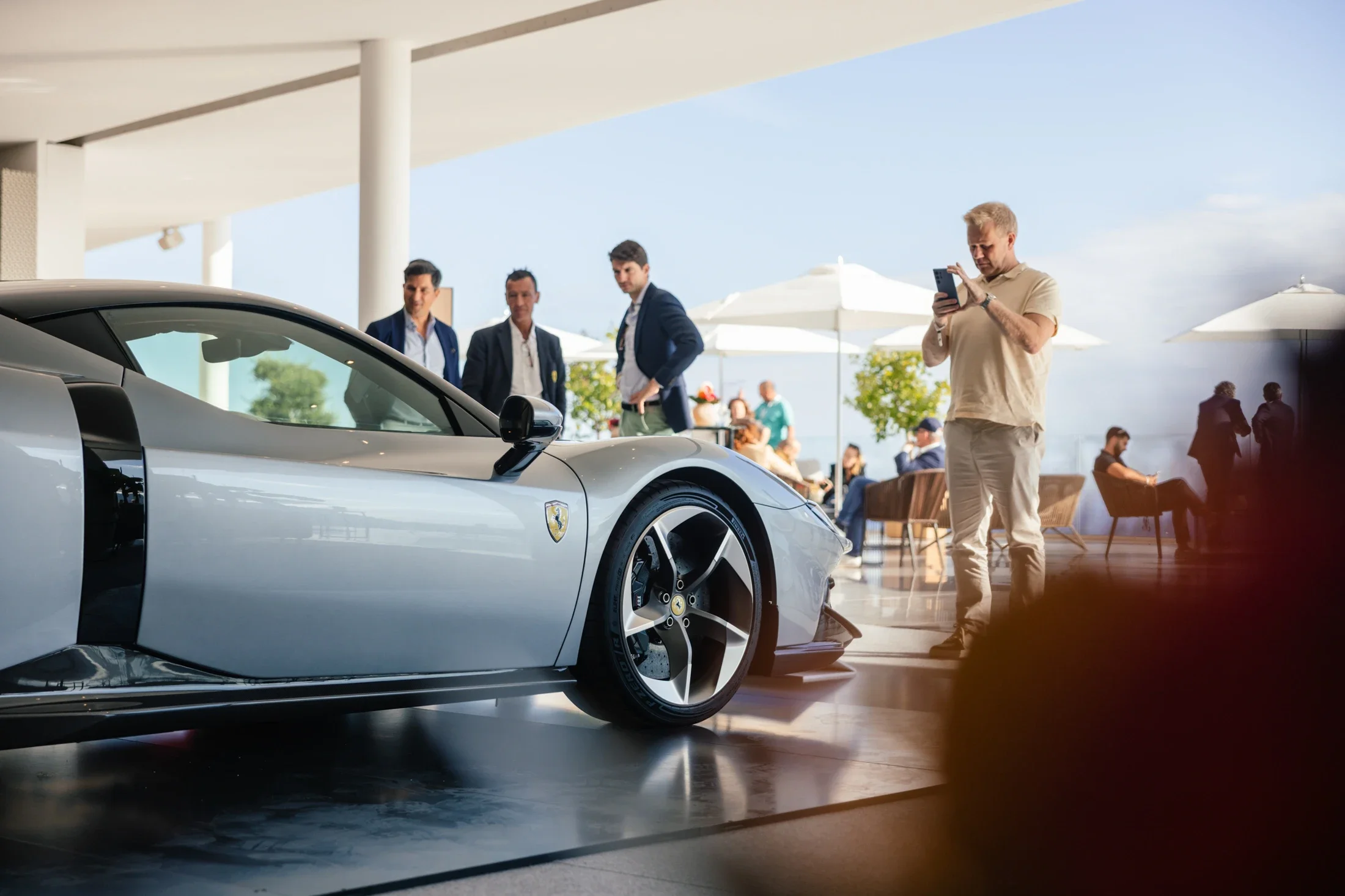 photographe évènementiel bourg en bresse – Reportage évènement Ferrari à Monaco, rencontre avec le nouvelle Ferrari 849 Testarossa
