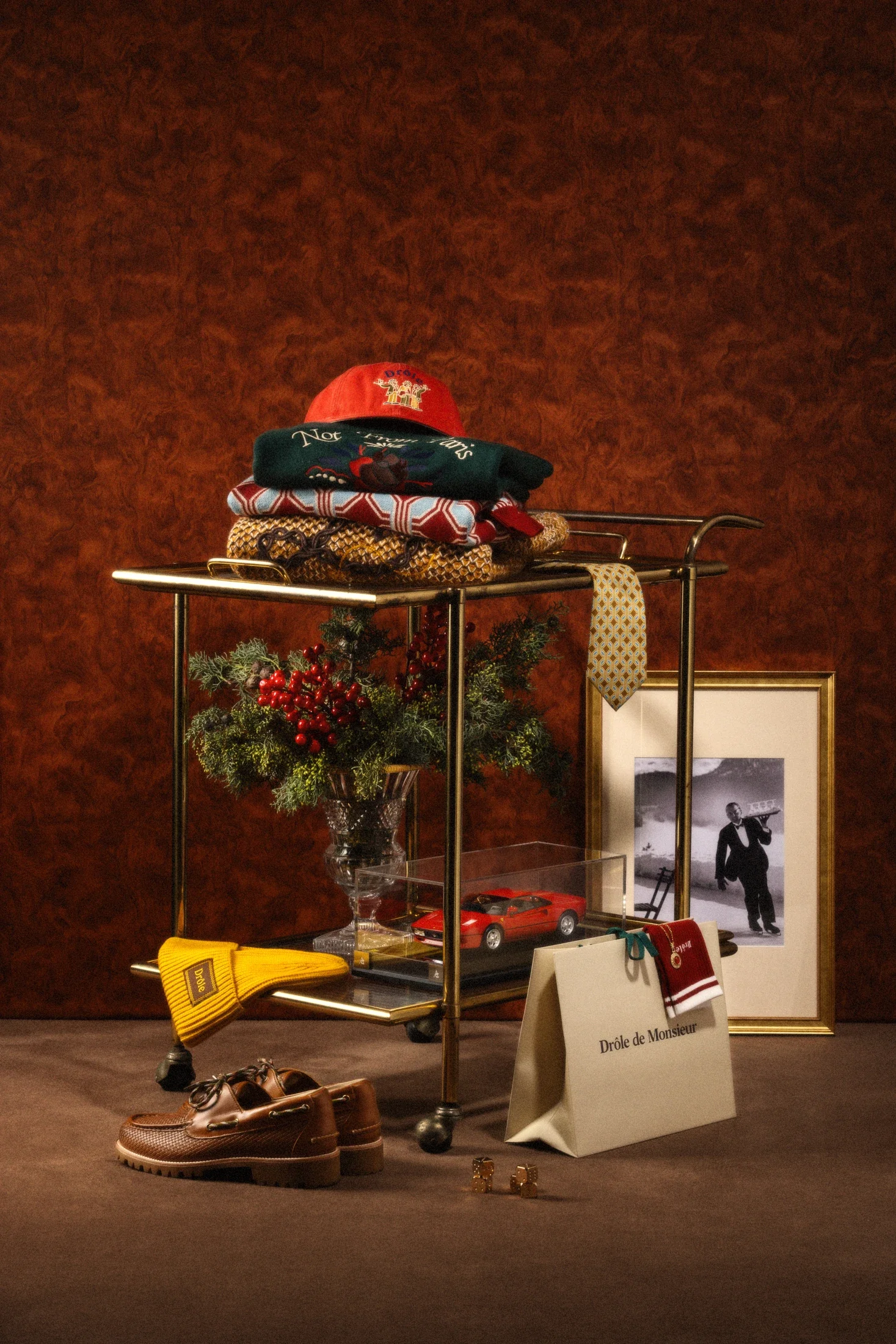 photographe produit bourg en bresse – image e-commerce réseaux sociaux Drôle de Monsieur FW24, Amalgam