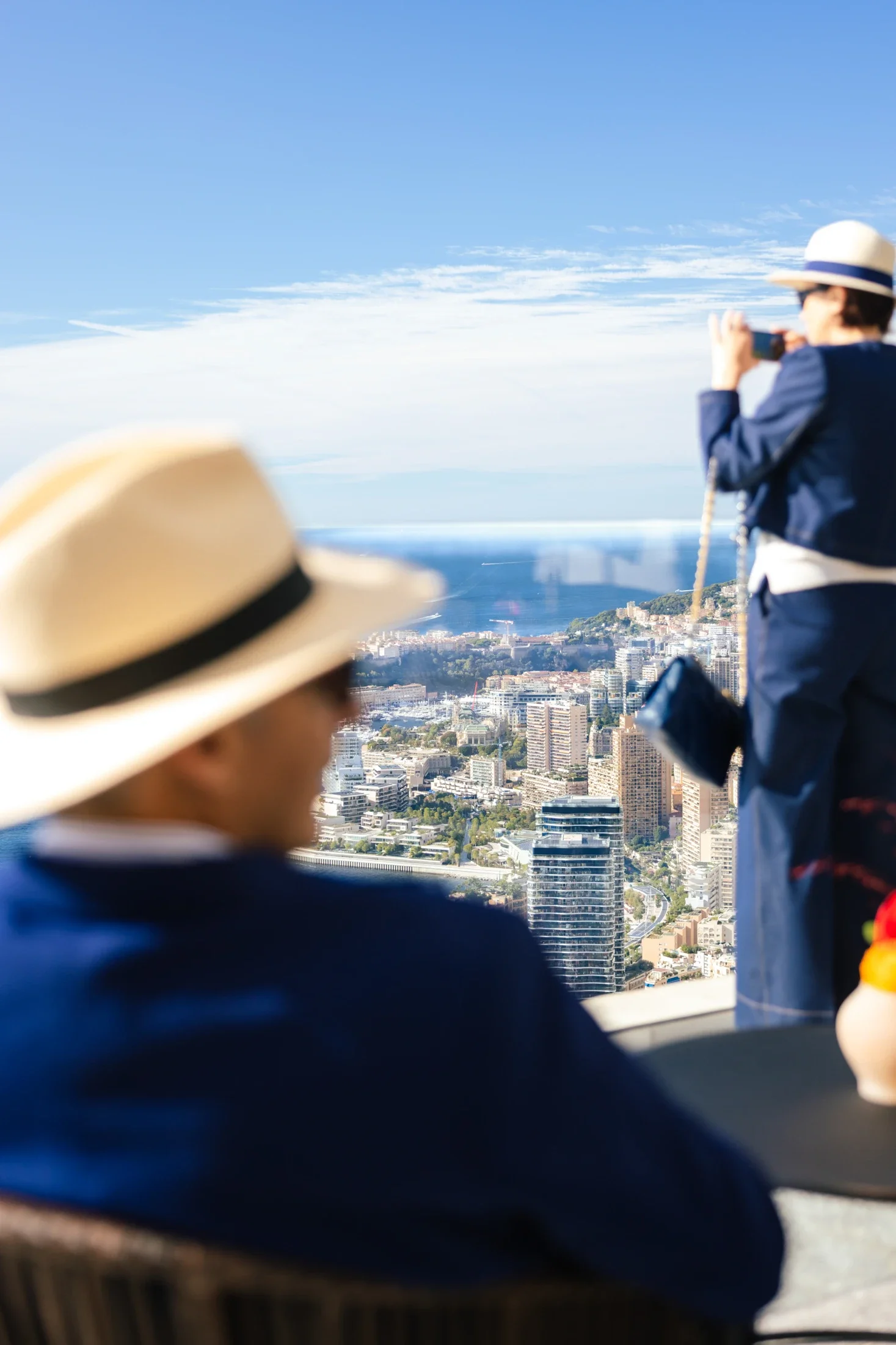 photographe évènementiel bourg en bresse – Reportage évènement Ferrari à Monaco, vue sur la ville de Monaco et la mer