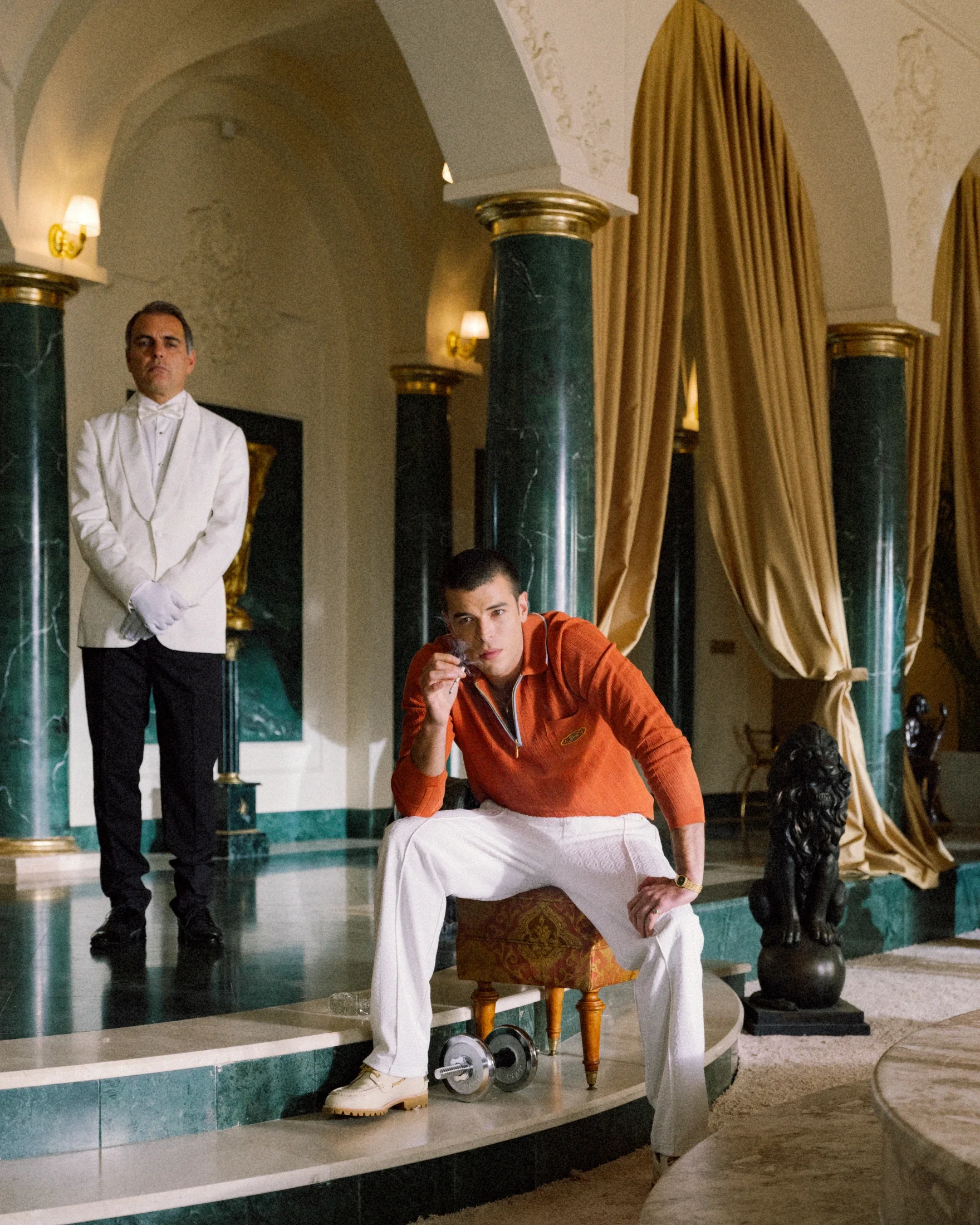 photographe e-commerce bourg en bresse – Lookbook Drôle de Monsieur Film Il Leone, Luca fersko musculation