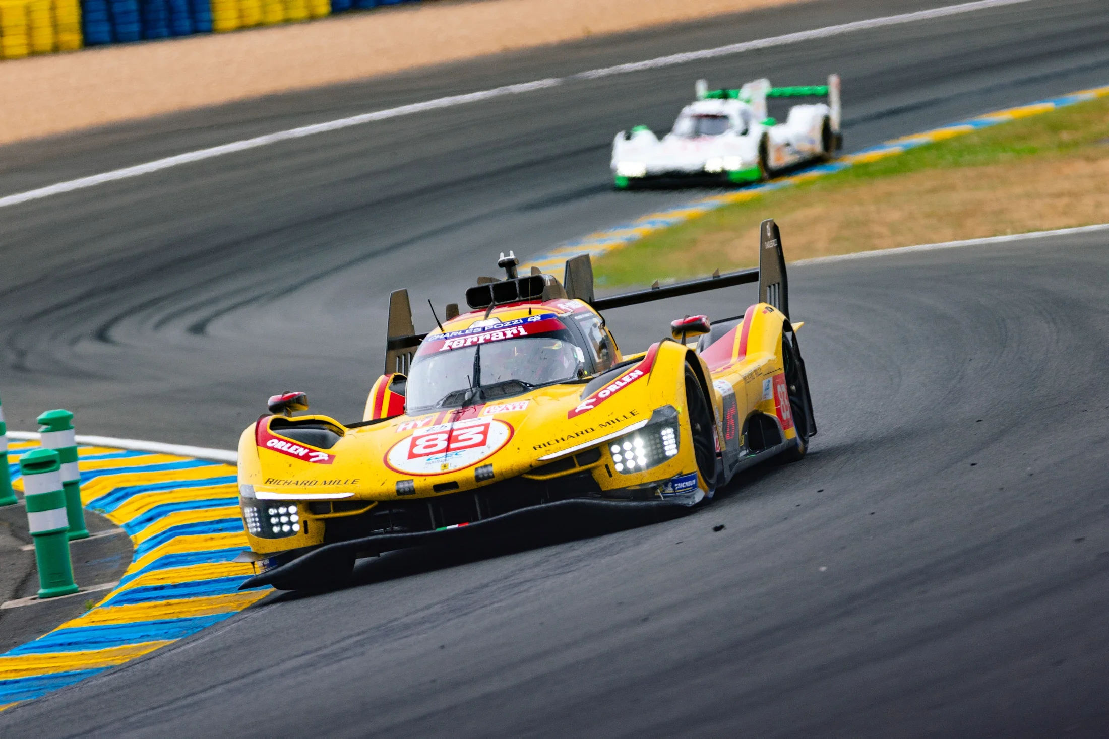photographe automobile bourg en bresse – Ferrari 499P Charles Pozzi circuit 24H du Mans