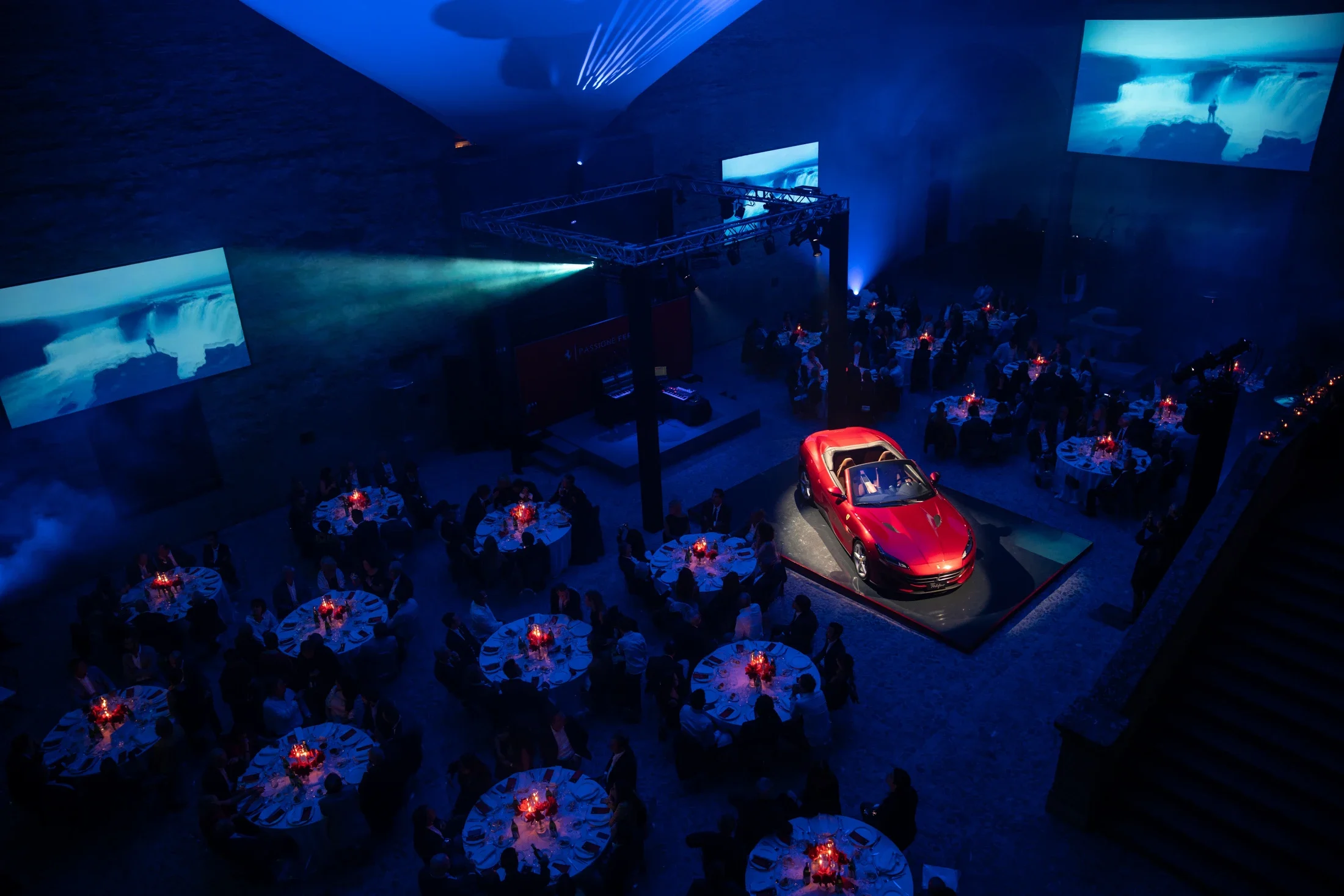 photographe évènementiel bourg en bresse – Reportage évènement Ferrari, Diner des Passione Ferrari