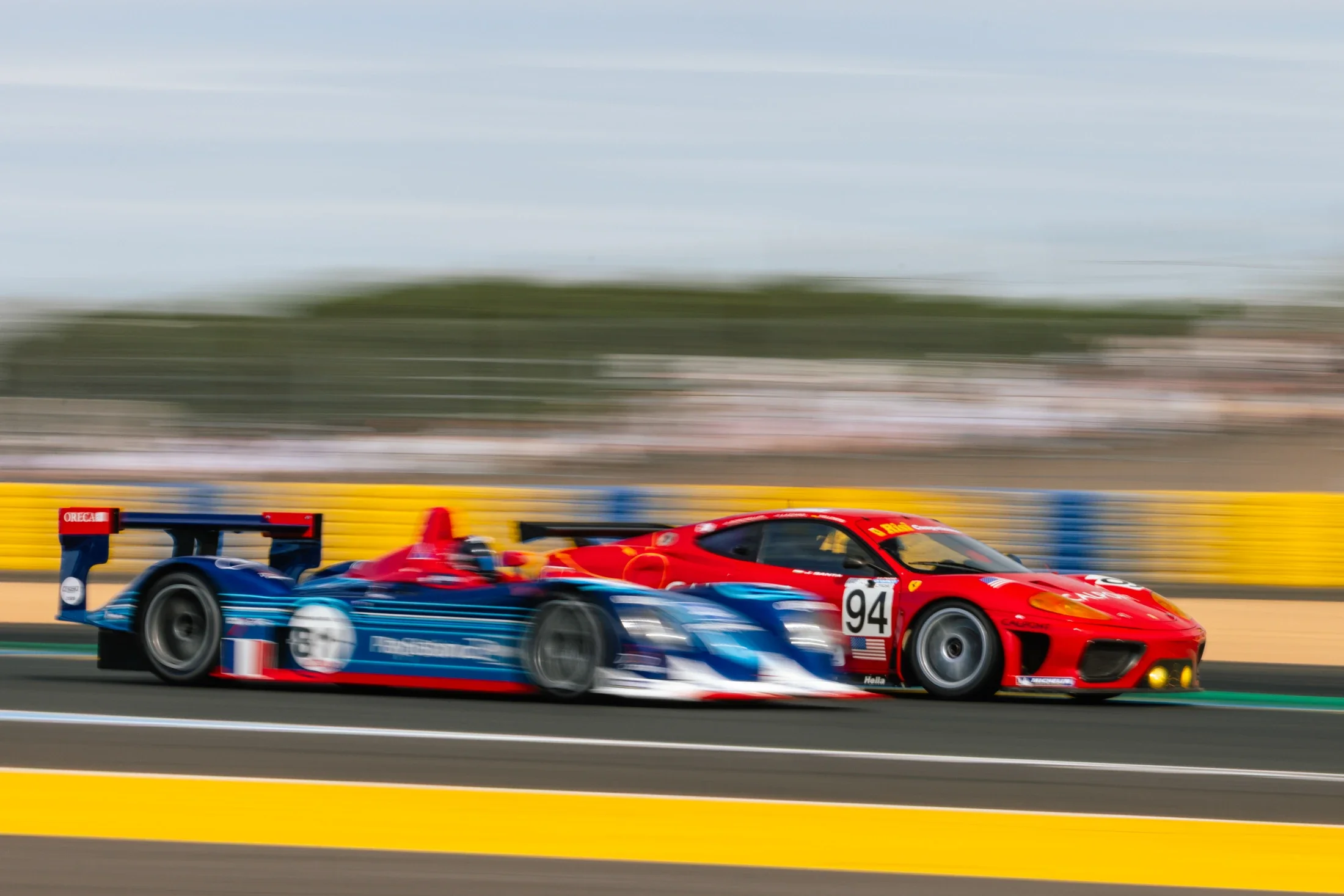 photographe automobile bourg en bresse – 24H du Mans classic 2025 Ferrari 430 GT3