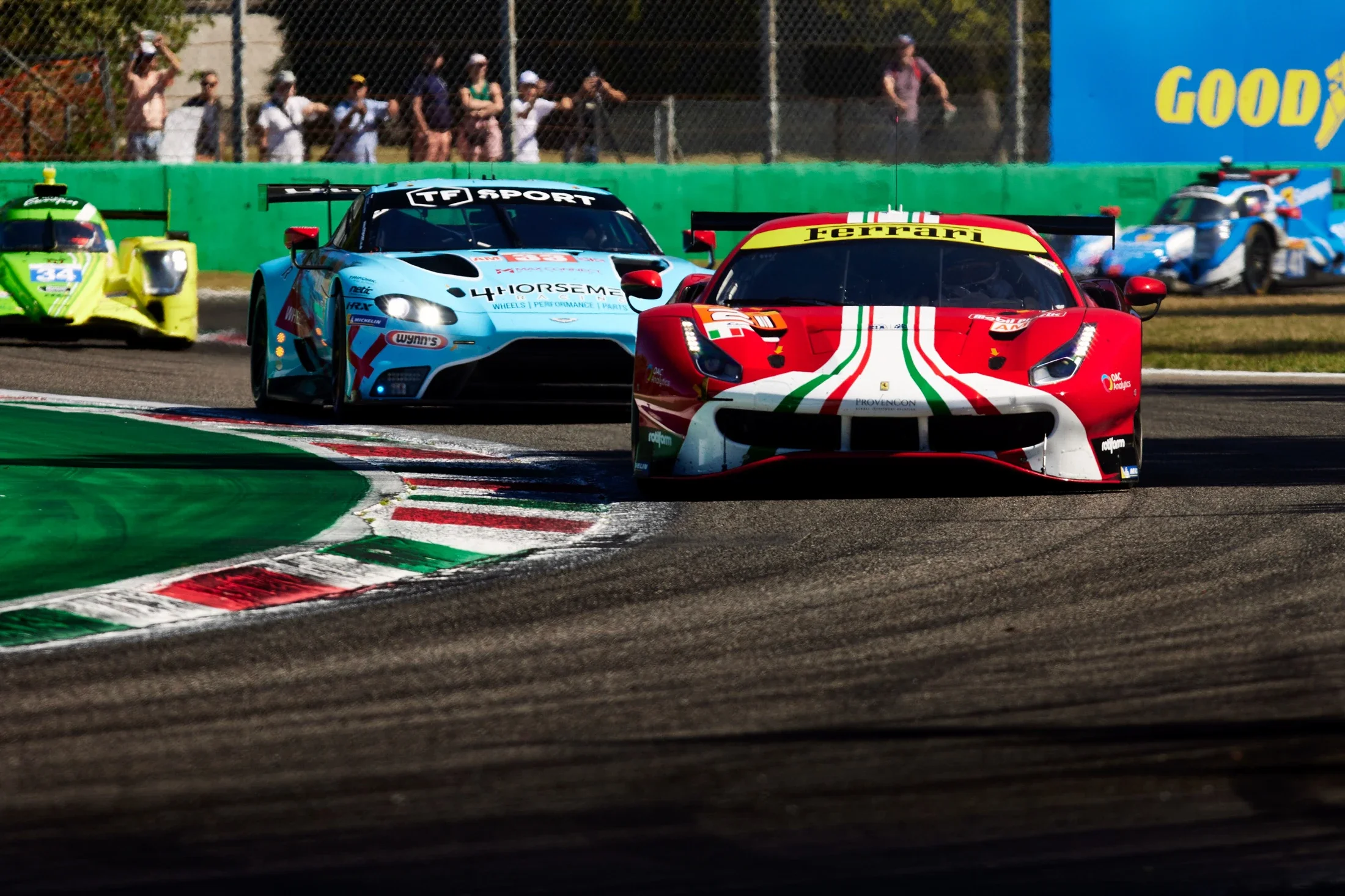 photographe automobile bourg en bresse – Reportage Team Ferrari AF CORSE 21 WEC circuit Monza Italie