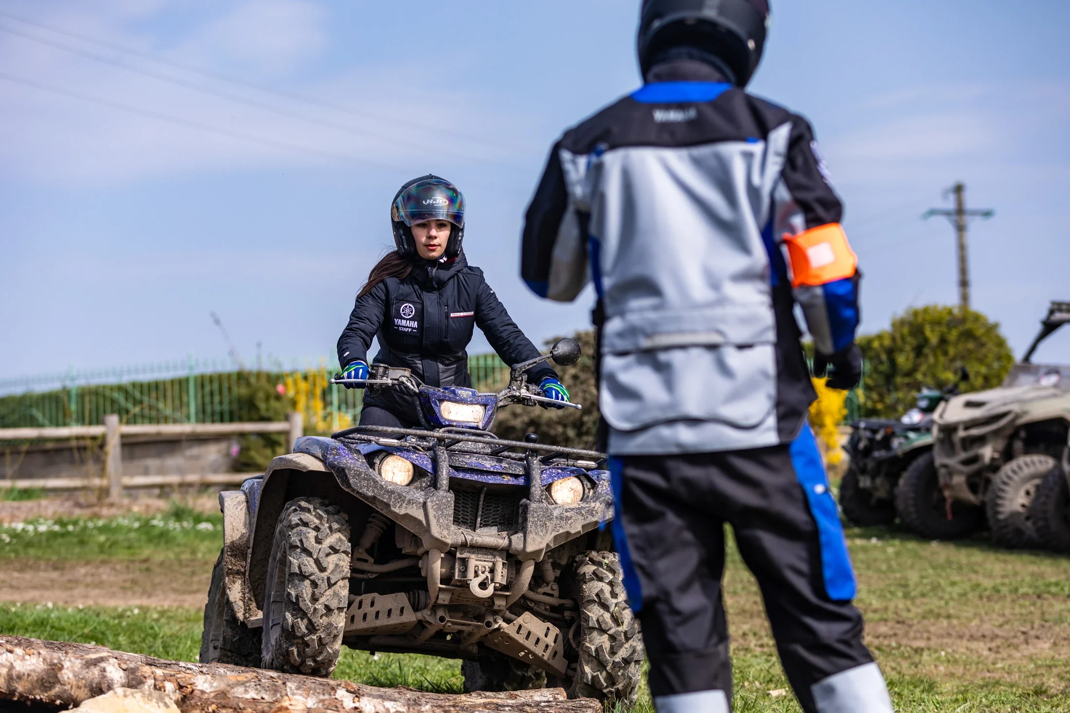photographe évènementiel bourg en bresse – Reportage évènement Yamaha Off Road expérience dans le Beaujolais, cours de technique