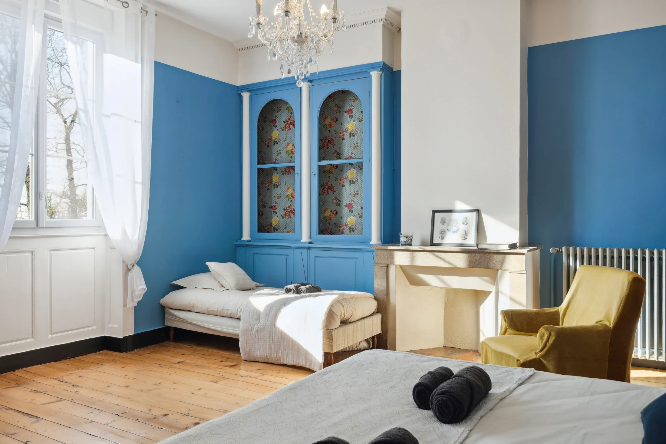 photographe immobilier bourg en bresse – chambre Manoir Séquoia 