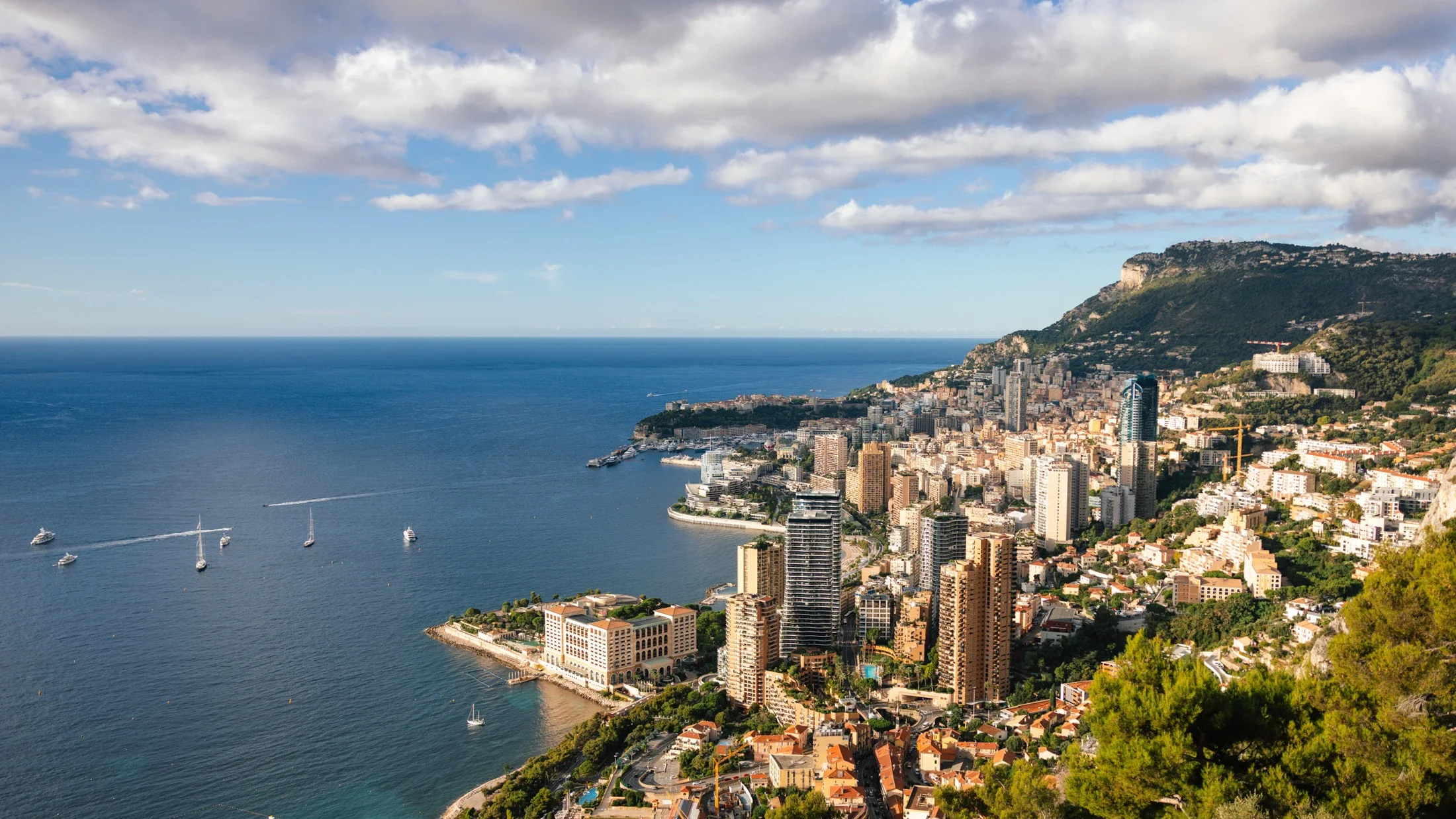 photographe évènementiel bourg en bresse – Reportage évènement Ferrari à Monaco, paysage de la principauté