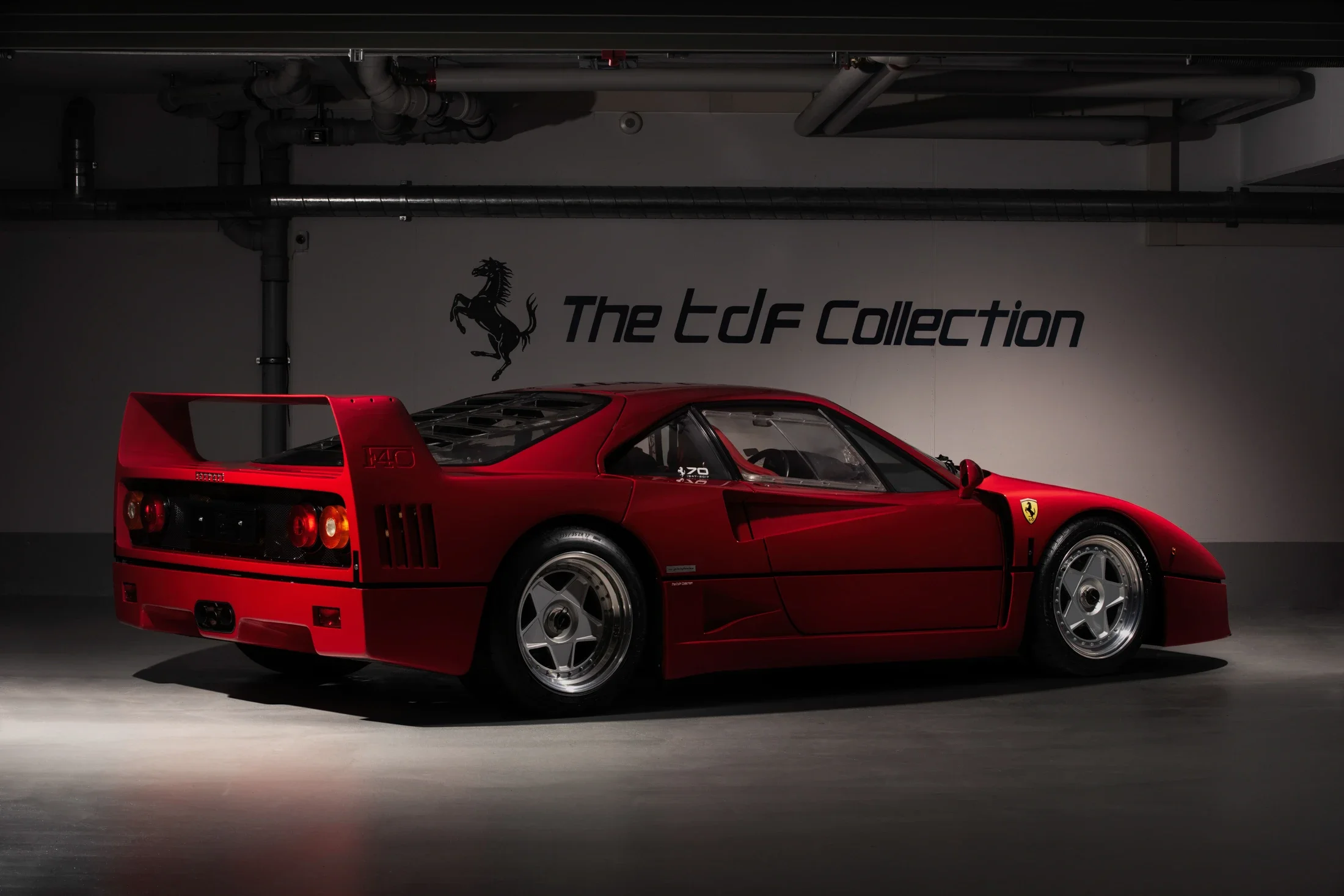 photographe automobile bourg en bresse – Ferrari F40 collection privée