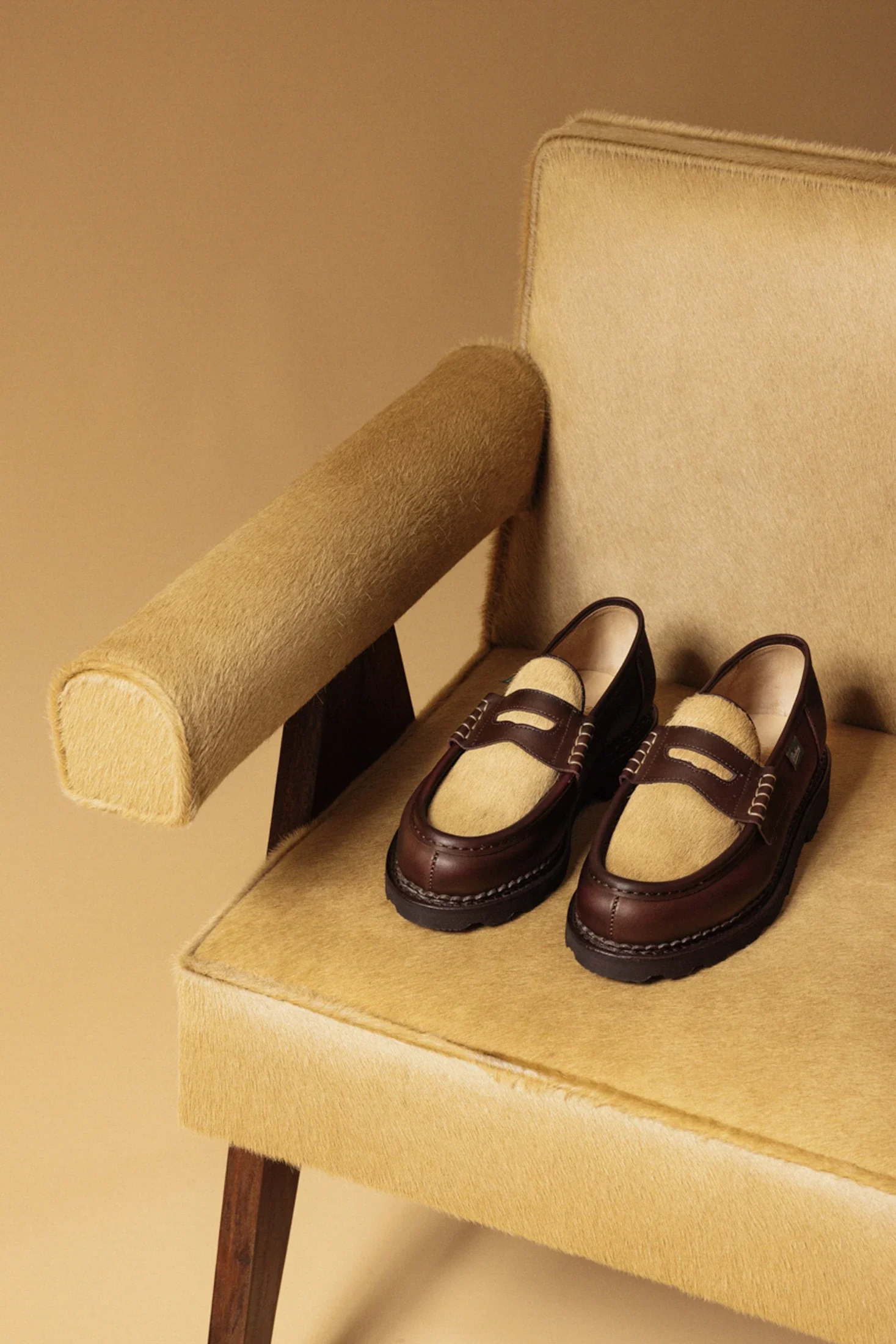 photographe produit bourg en bresse – image e-commerce Paraboot X Drôle de Monsieur