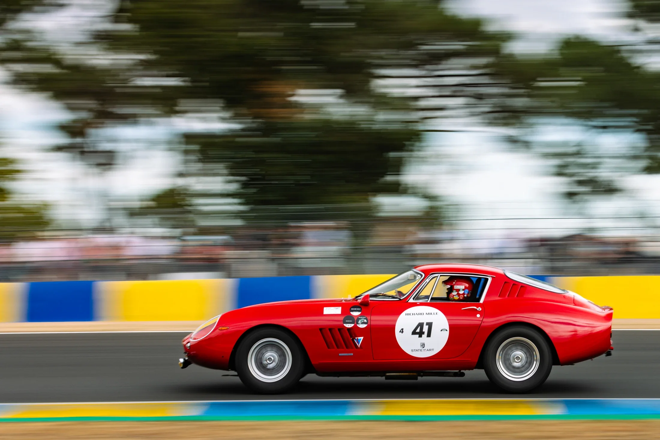 photographe automobile bourg en bresse – 24H du Mans classic 2025 Ferrari 275 GTB