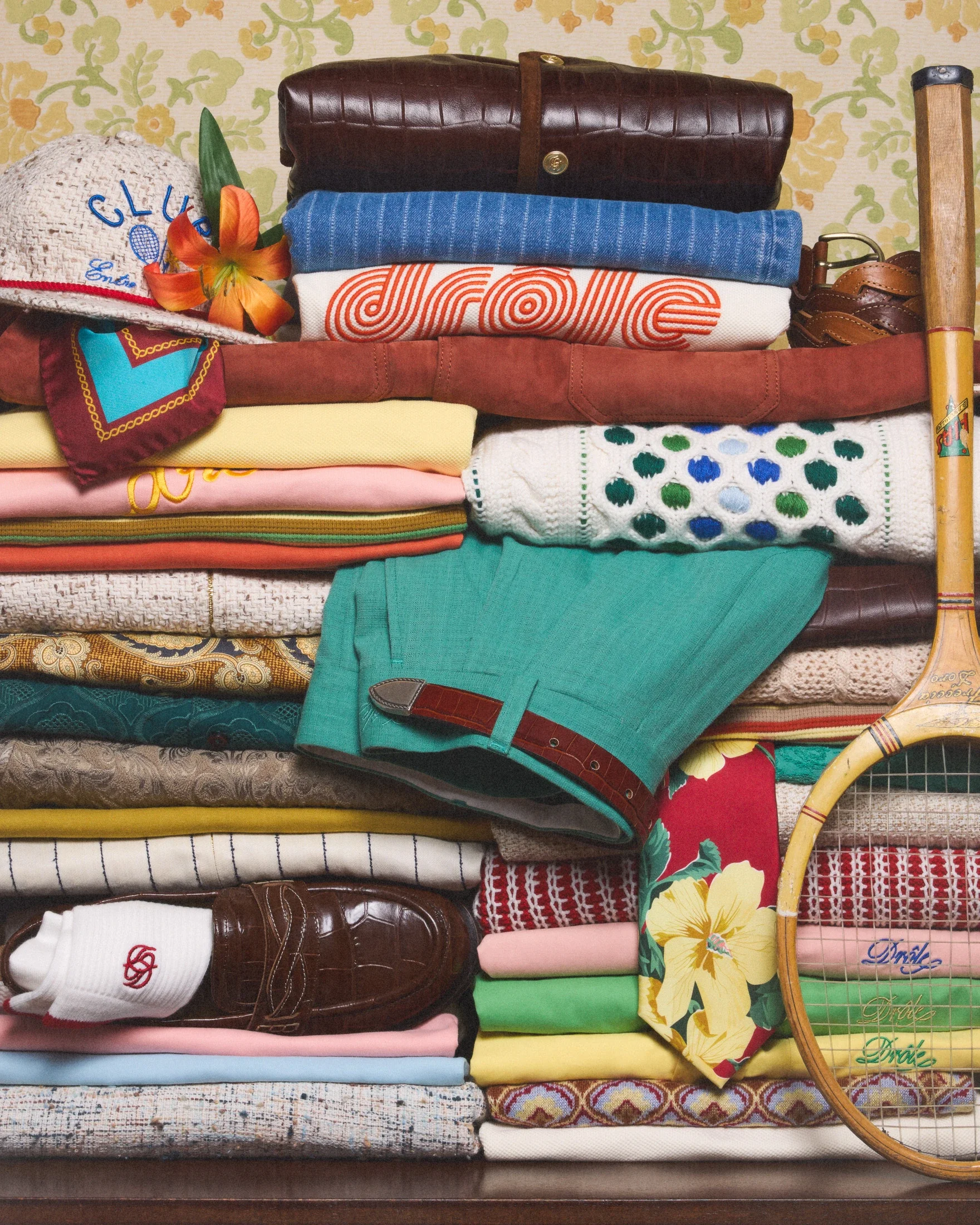 photographe produit bourg en bresse – Pile vêtement Drôle de Monsieur SS 25