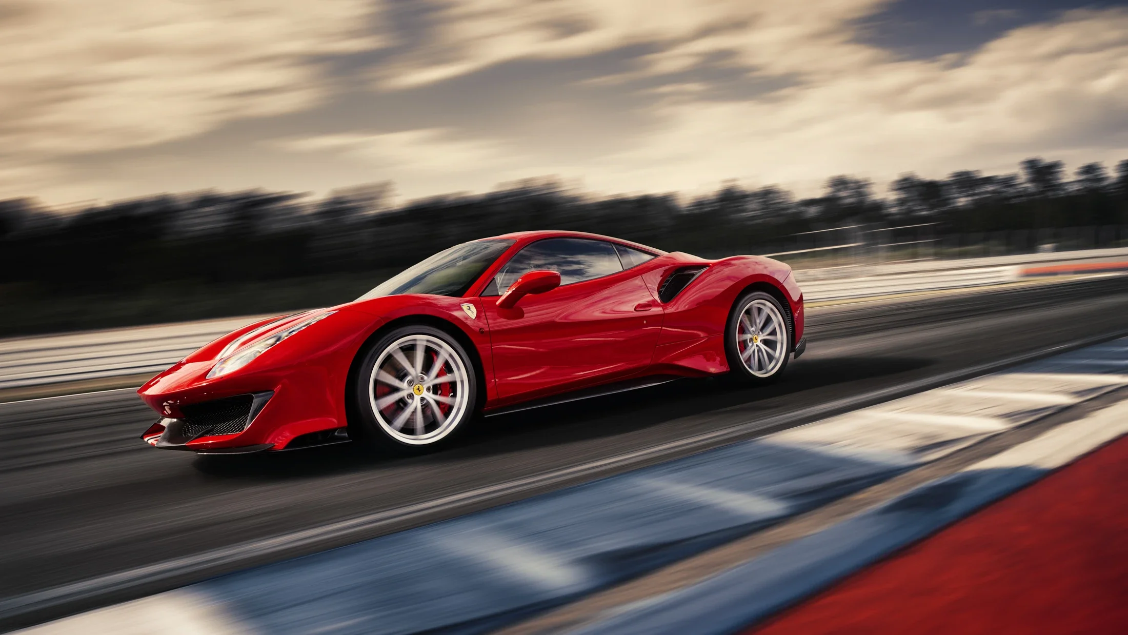 photographe automobile bourg en bresse – Ferrari 488 Pista circuit Hockenheim Allemagne Top Gear awards