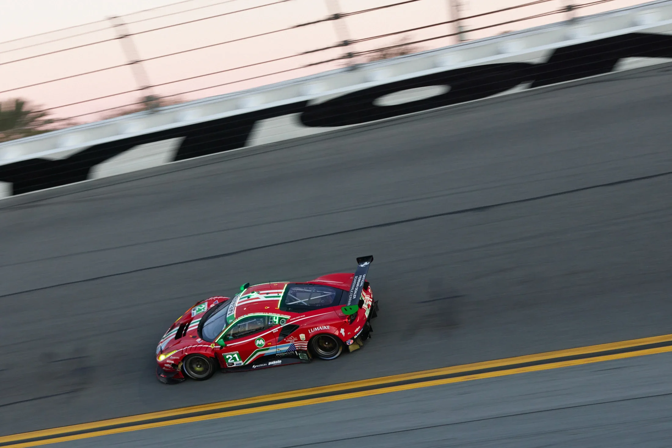 photographe automobile bourg en bresse – 24H de Daytona USA IMSA banking