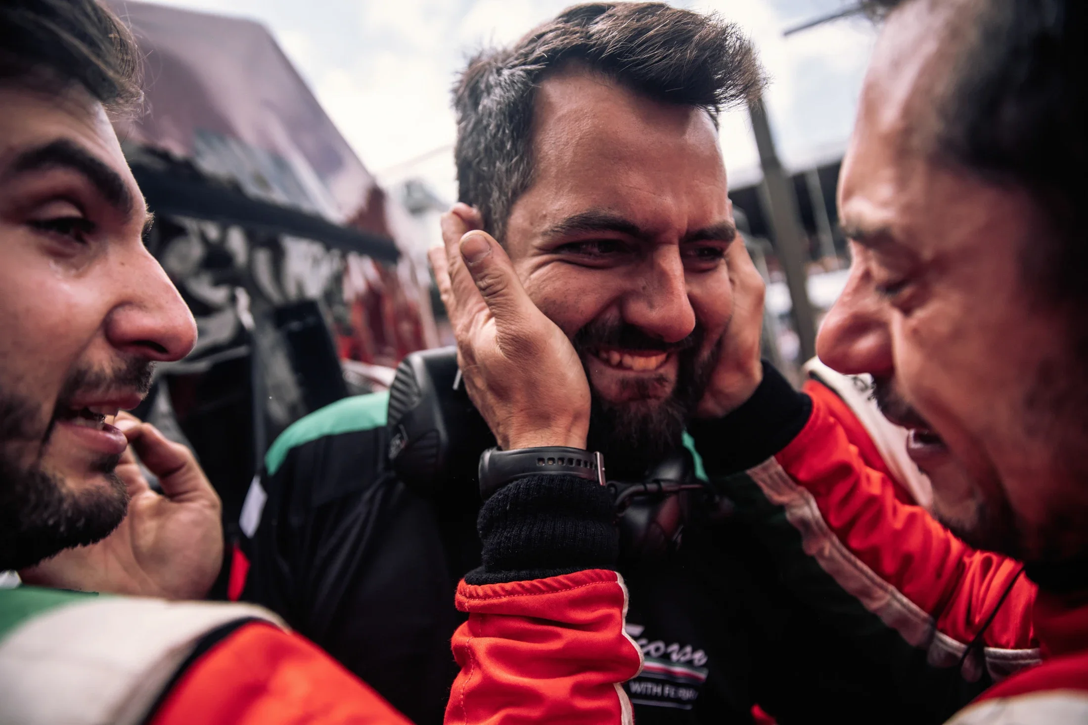 photographe automobile bourg en bresse – Reportage Team Ferrari AF CORSE WEC 2019 joie