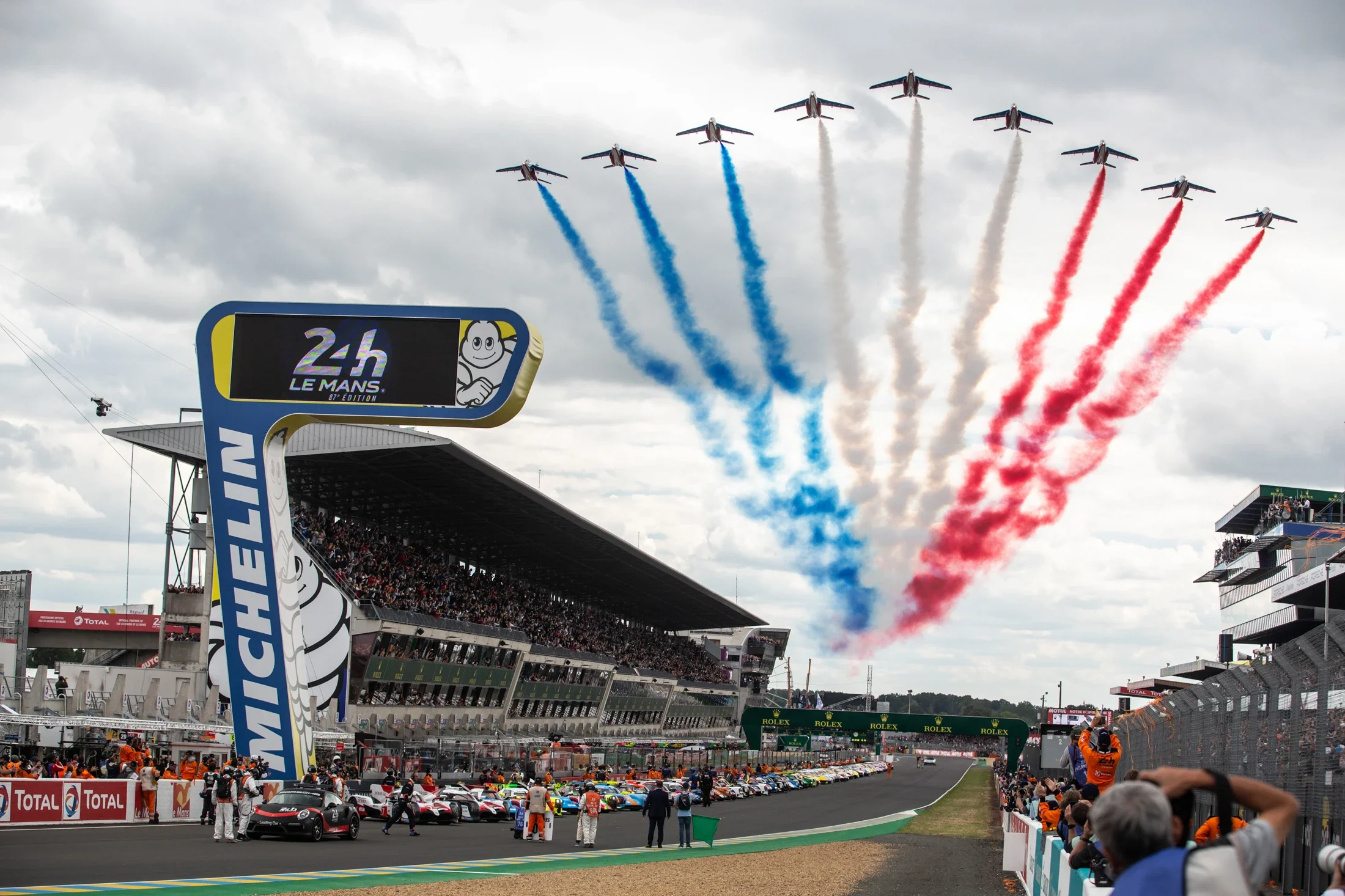 photographe automobile bourg en bresse – Reportage Team Ferrari AF CORSE WEC 2019 patrouille de France