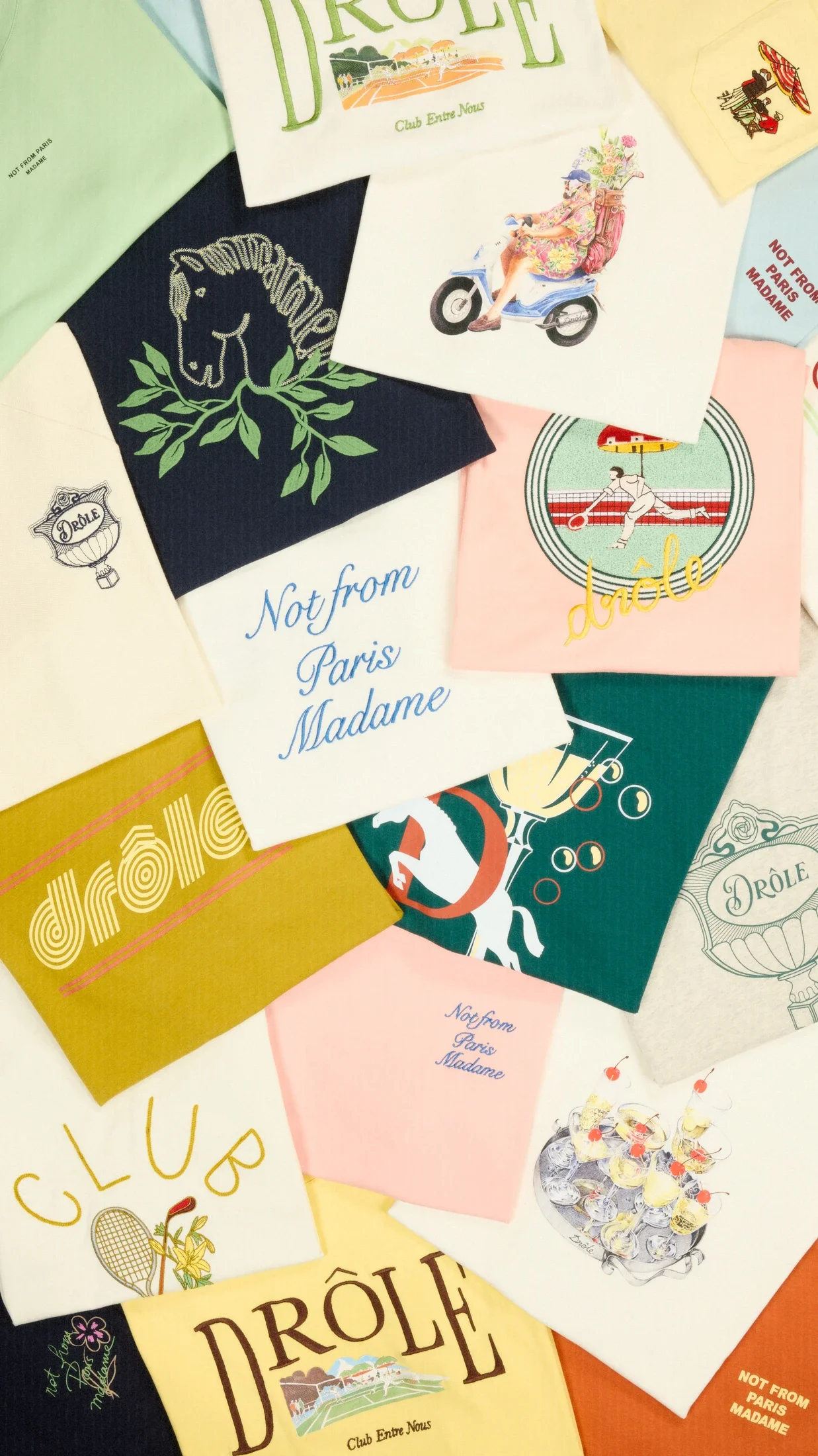 photographe produit bourg en bresse – image e-commerce réseaux sociaux Drôle de Monsieur collection T-shirt