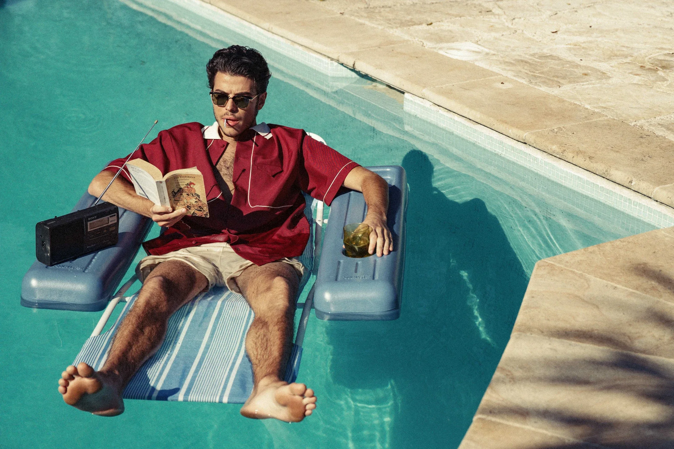 photographe e-commerce bourg en bresse – shooting campagne Drôle de Monsieur à Saint Tropez