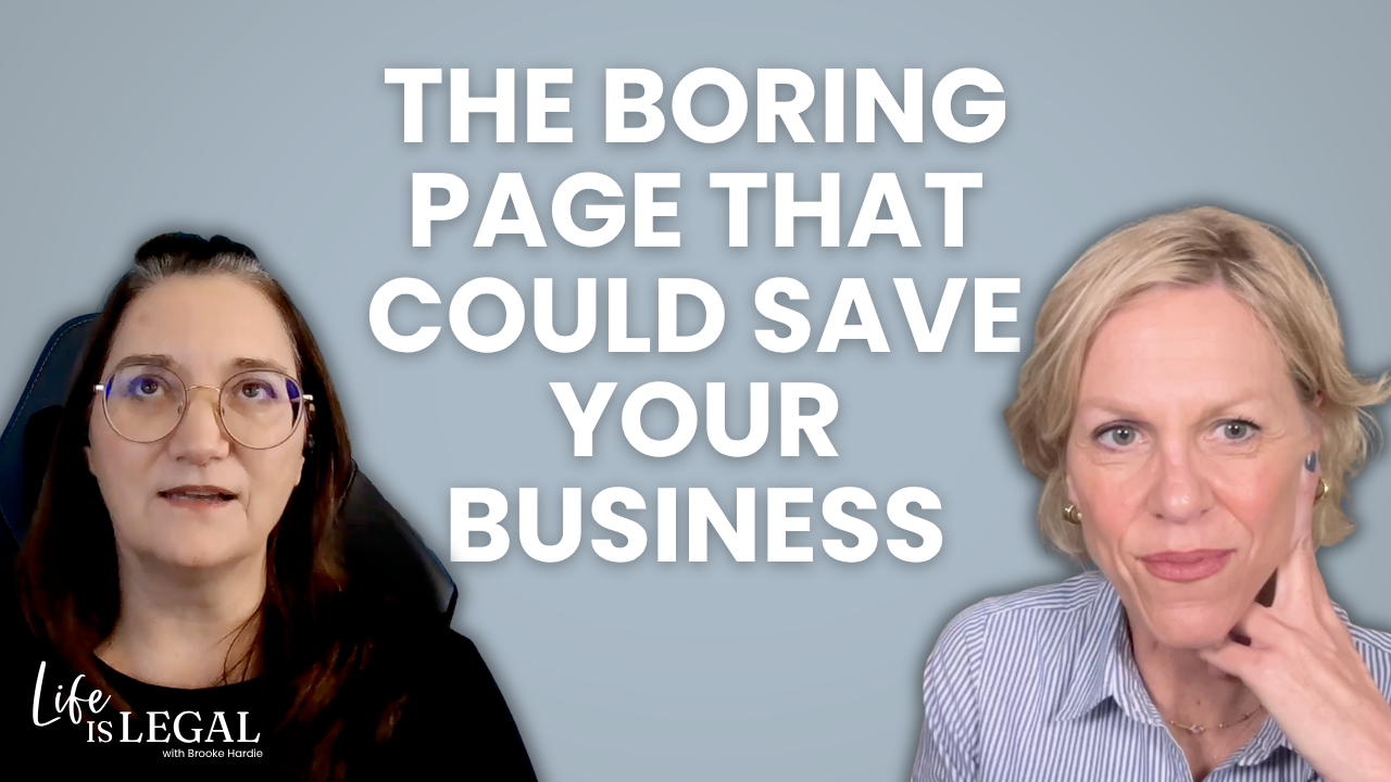 Episode 11: Data Privacy: The Boring Pages That Could Save Your Business