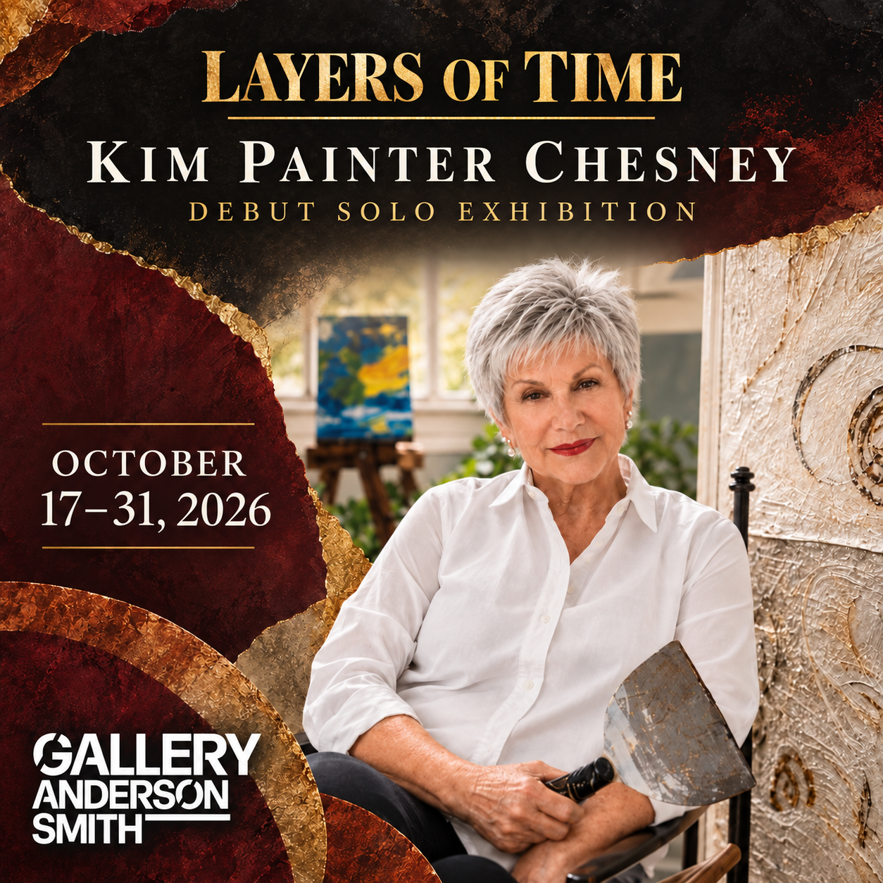 Layers of Time | A Solo Exhibition by Kim Painter Chesney
